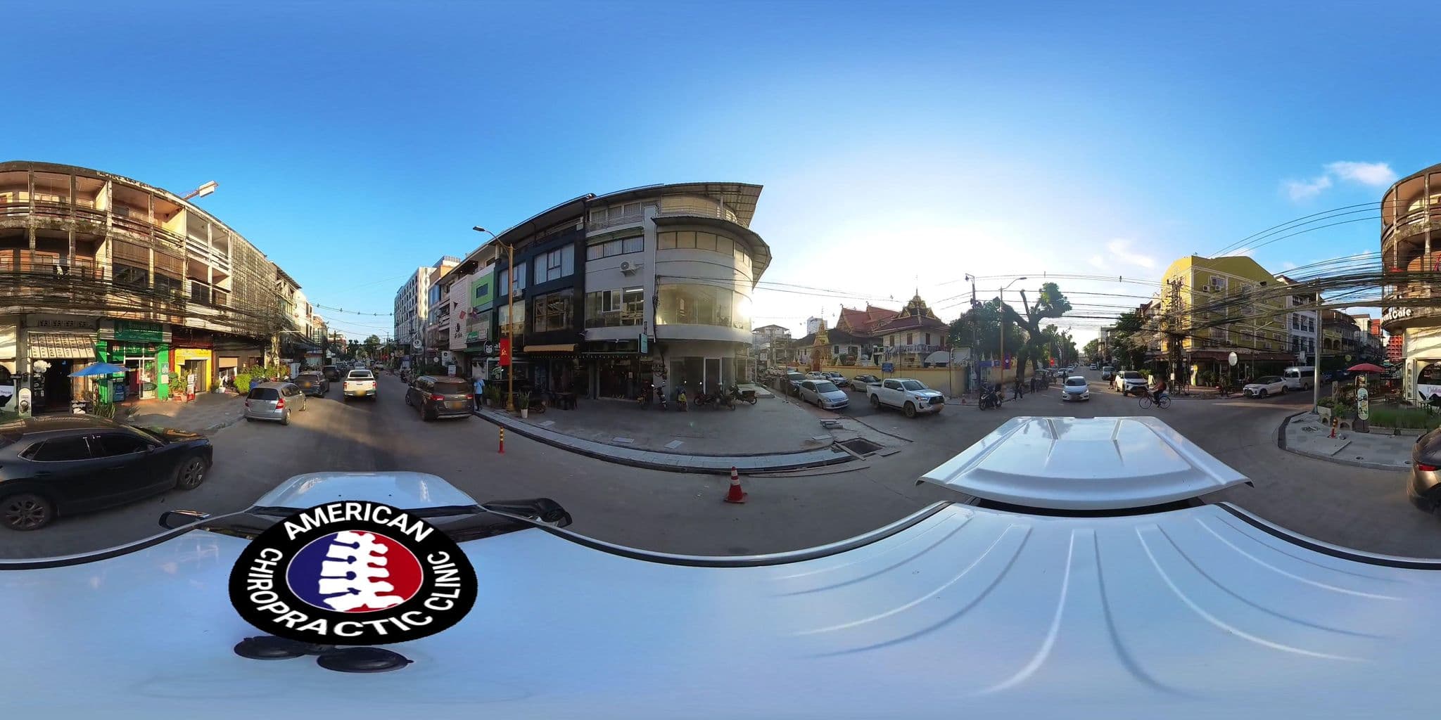 Street view near Hive, Vientiane