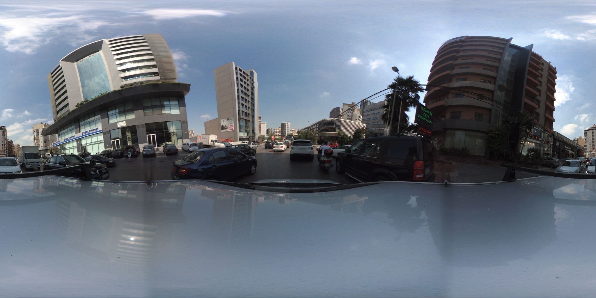 Street view near Garden City, Beirut — © sandroeid (CC BY-SA · Mapillary)