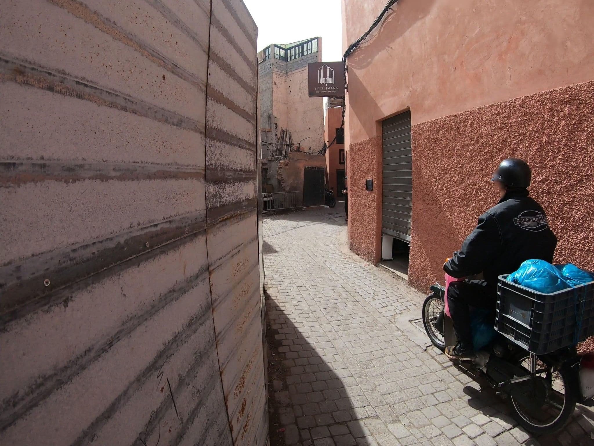 Street view near Riad Dar Zarbia, Marrakesh