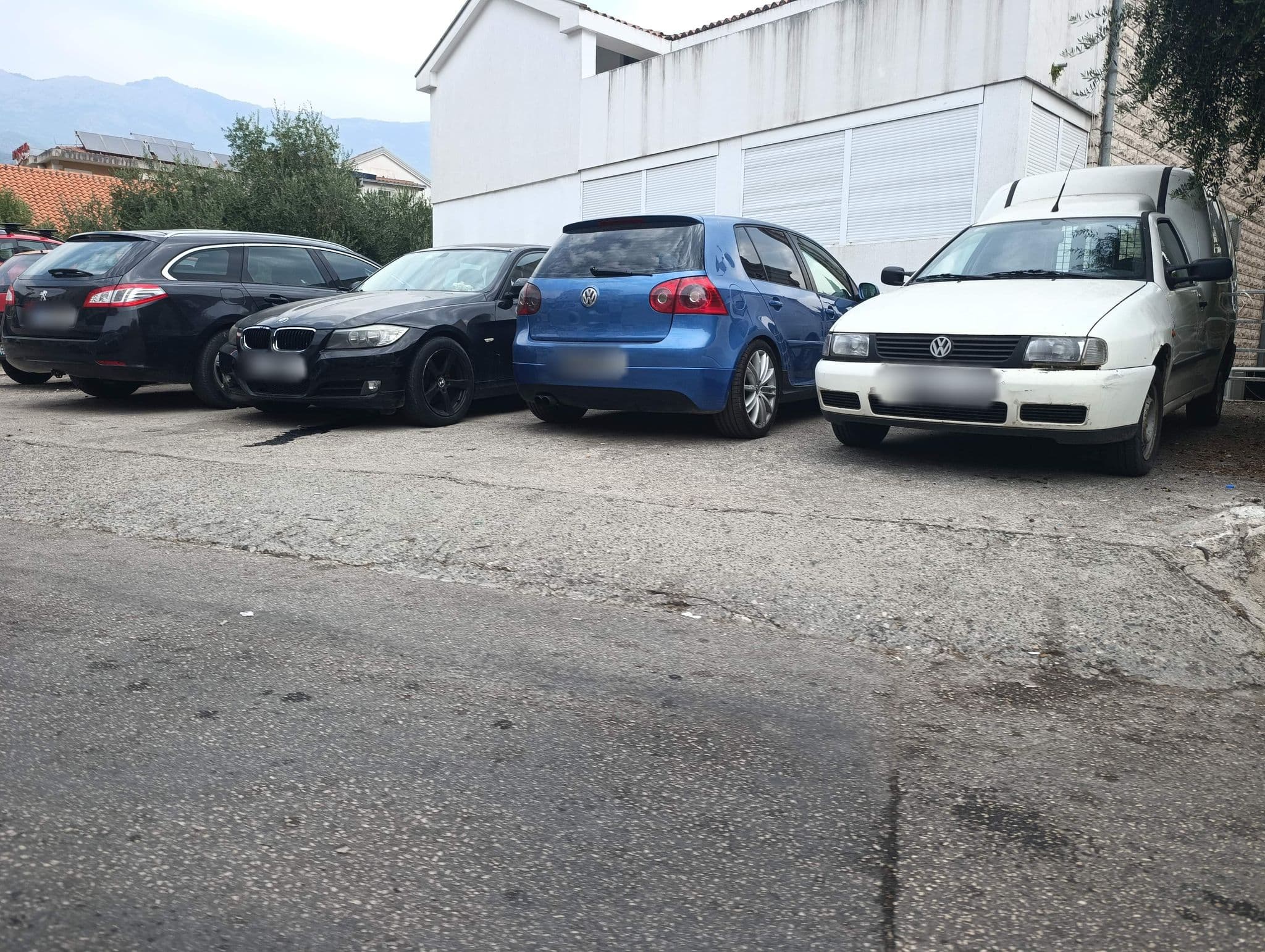 Street view near Vila Lux, Budva