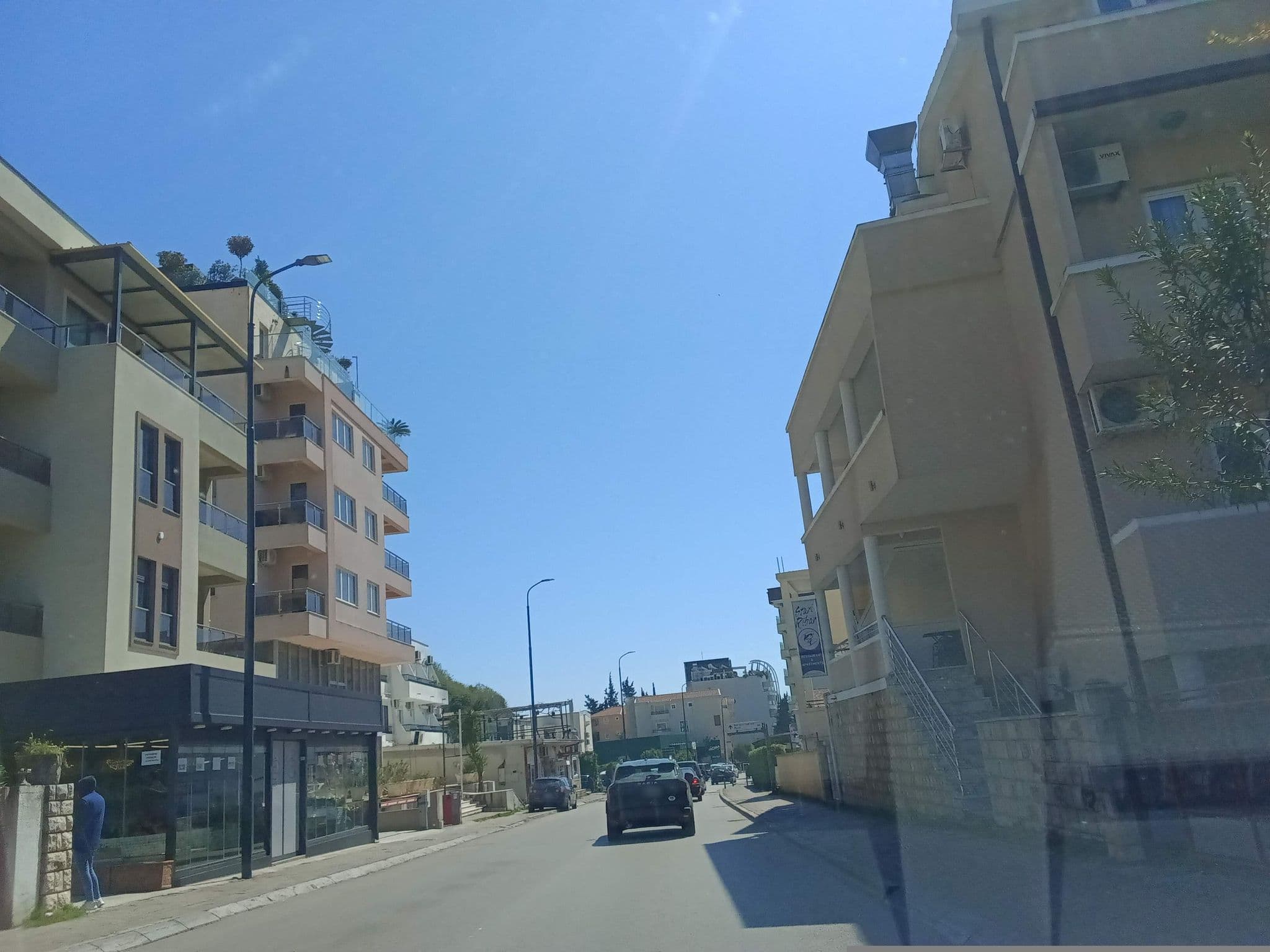 Street view near Villa Bastrica, Budva