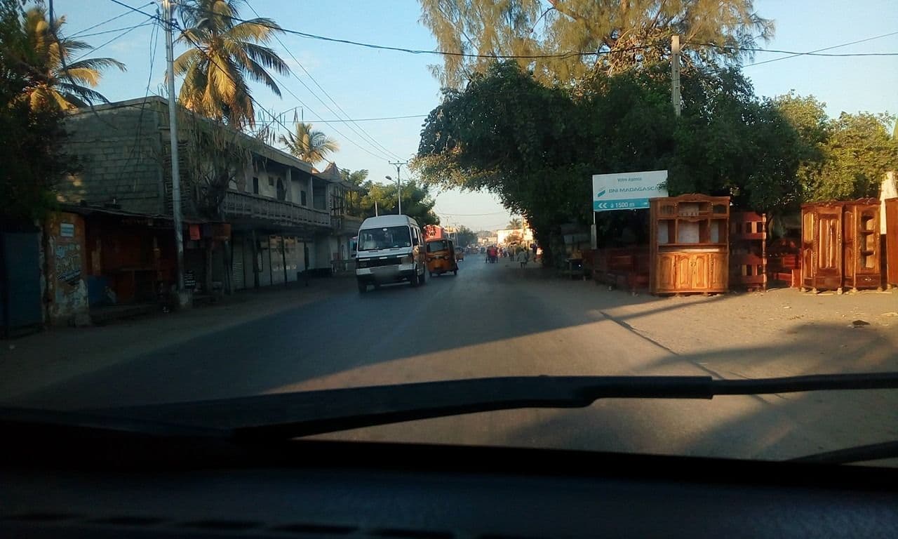 Street view near Nene Hôtel, Mahajanga — © eric_s (CC BY-SA · Mapillary)