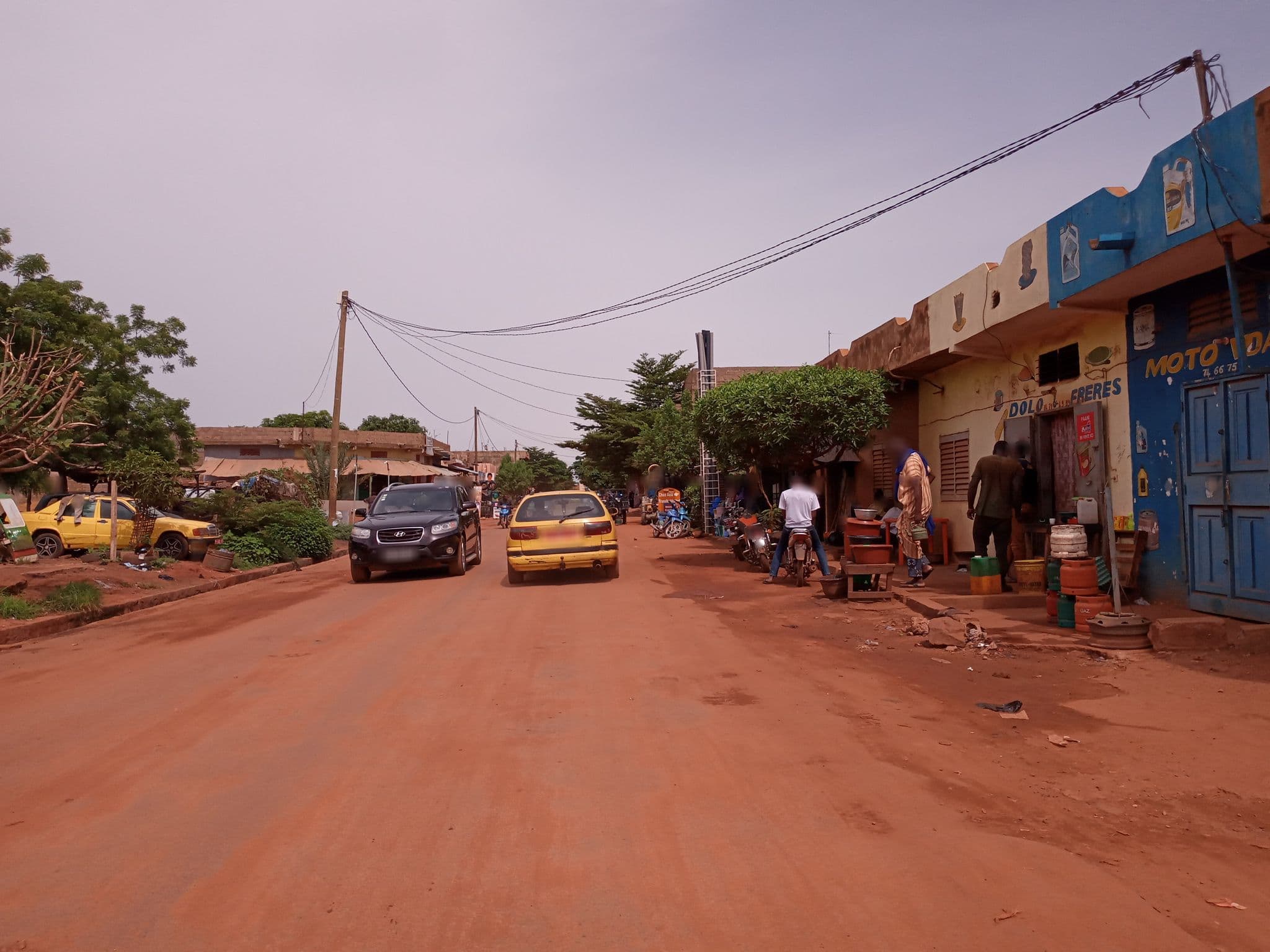 Street view near Chez cheick samake, Kalaban Koro — © lassine77 (CC BY-SA · Mapillary)