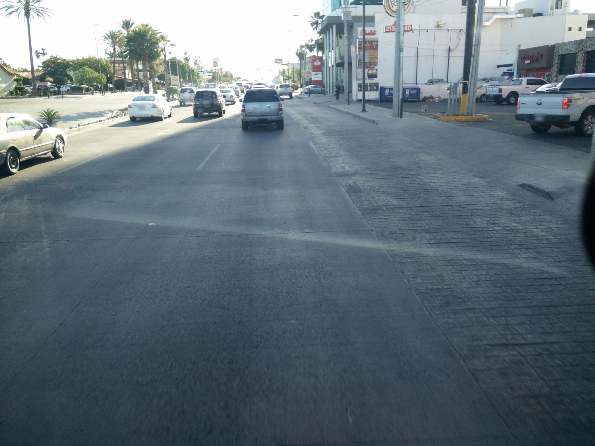 Street view near Plaza del Sol, Hermosillo — © ccossio (CC BY-SA · Mapillary)