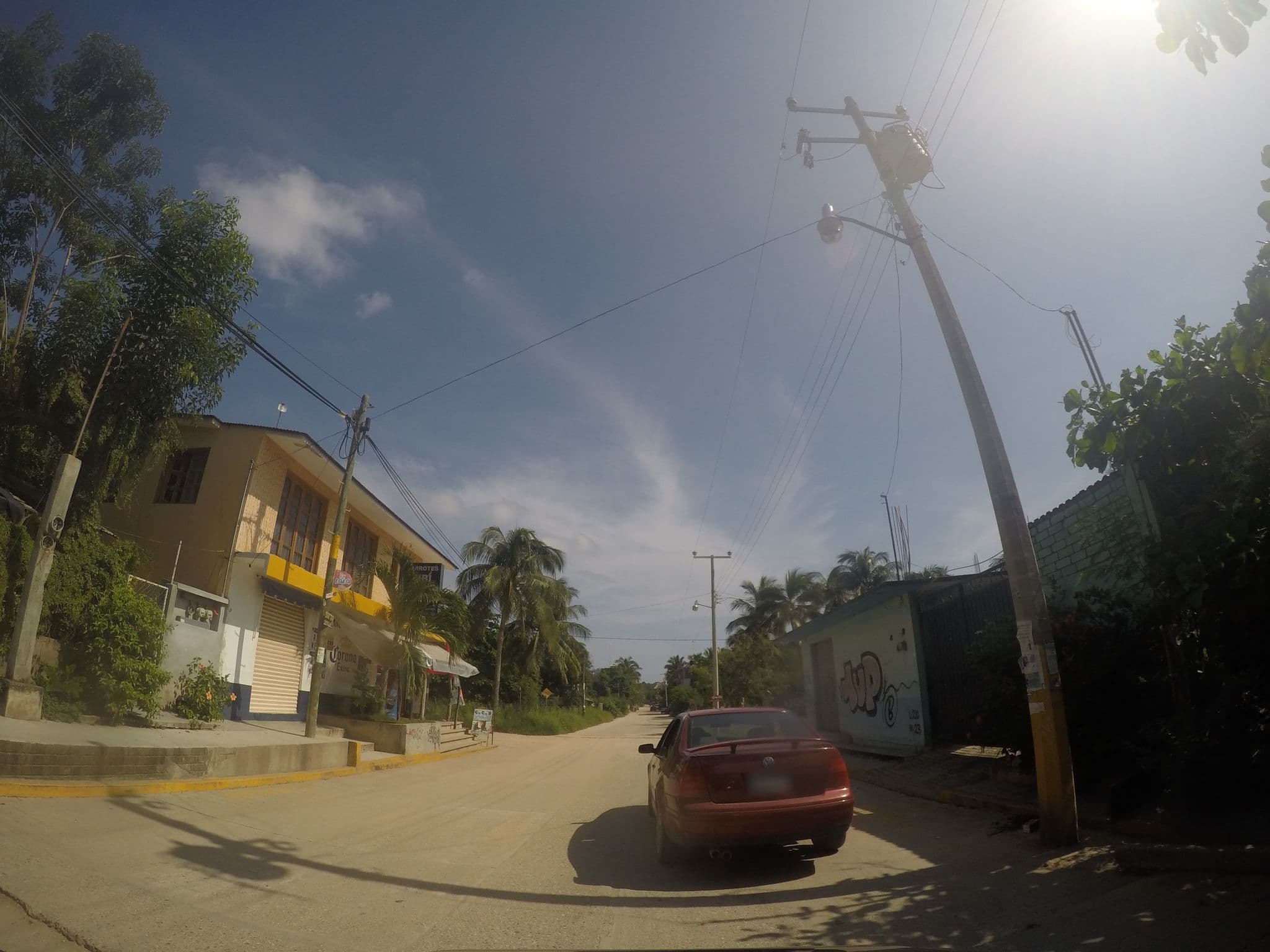 Street view near Hotel San Martin, Brisas de Zicatela — © t0mmy (CC BY-SA · Mapillary)