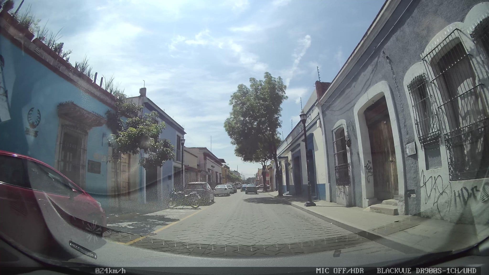 Street view near NaNa Vida, Oaxaca