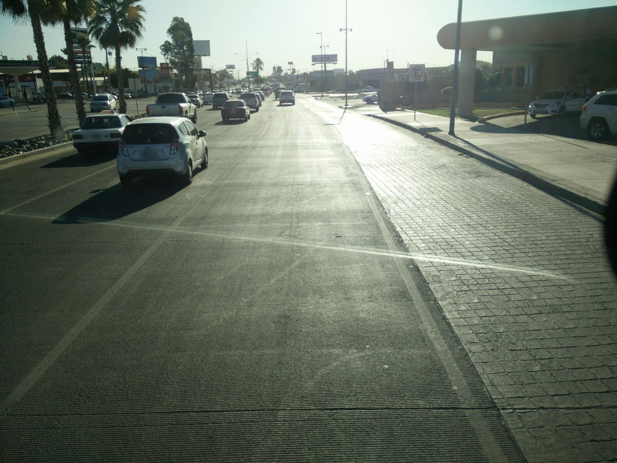 Street view near Fiesta Inn, Hermosillo — © ccossio (CC BY-SA · Mapillary)