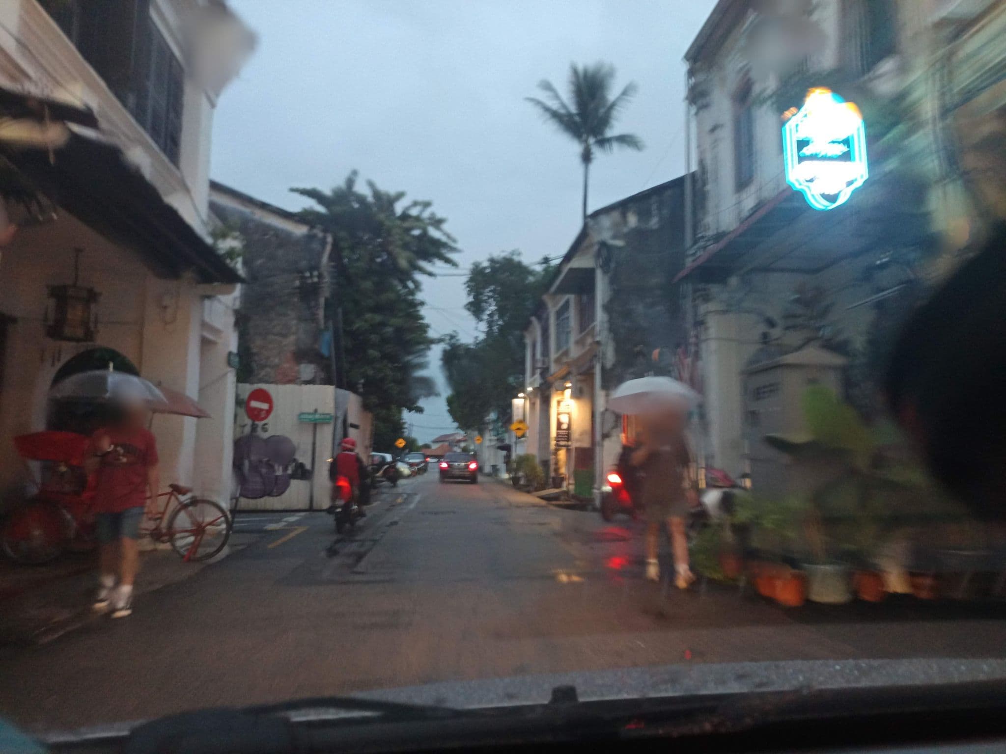 Street view near Love Lane Inn, George Town