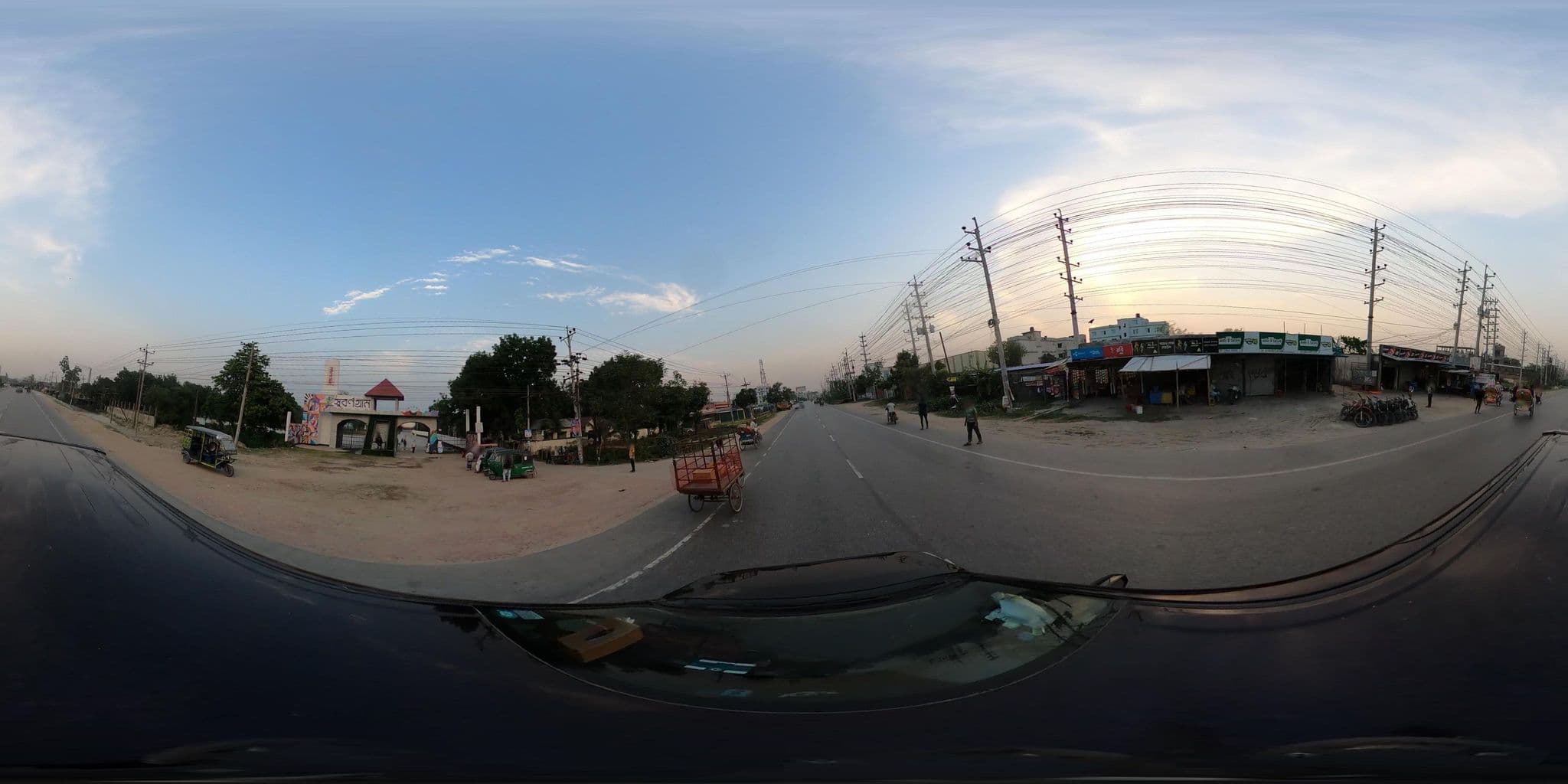 Street view near Subornogram Resort, Bhatara — © hokiangahick (CC BY-SA · Mapillary)