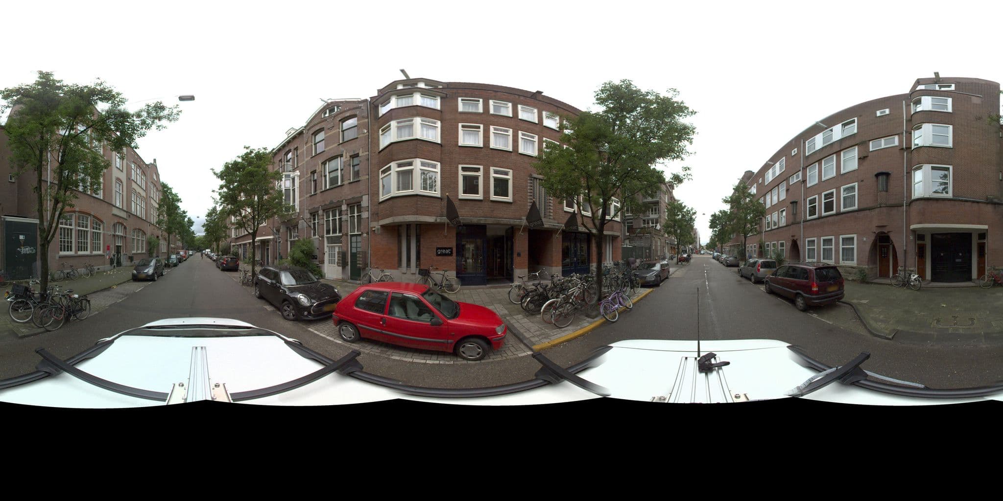 Street view near The Muse Hotel Amsterdam, Amsterdam