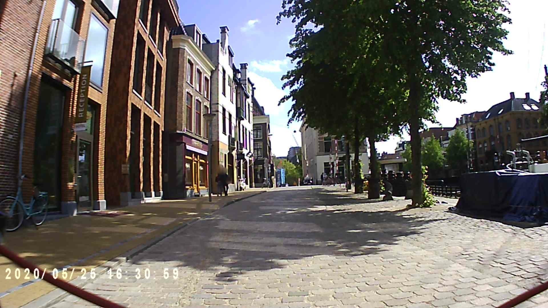 Street view near Hotel Miss Blanche, Groningen — © ezinge (CC BY-SA · Mapillary)