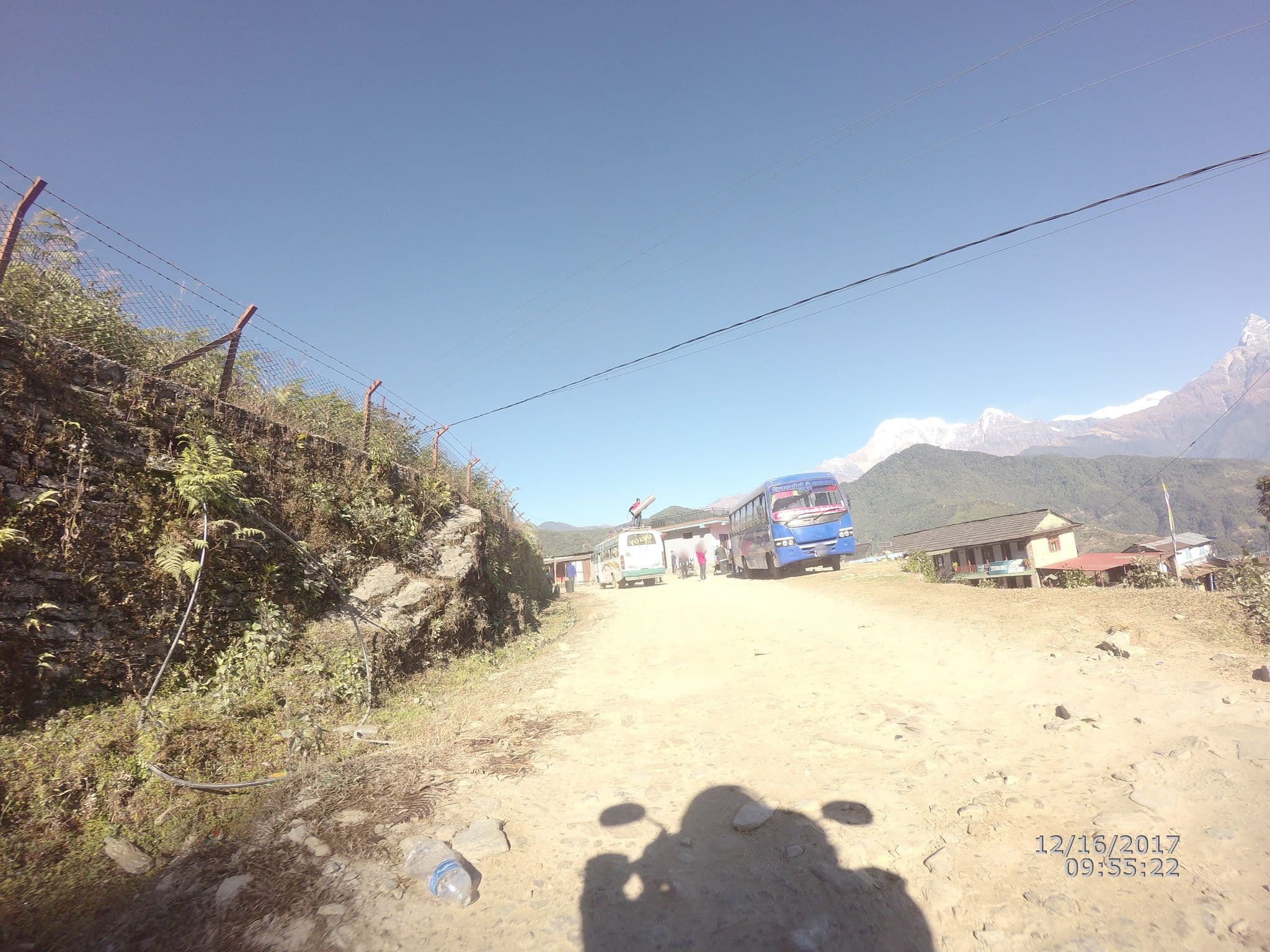 Street view near Yama Sakura Guesthouse, Pokhara
