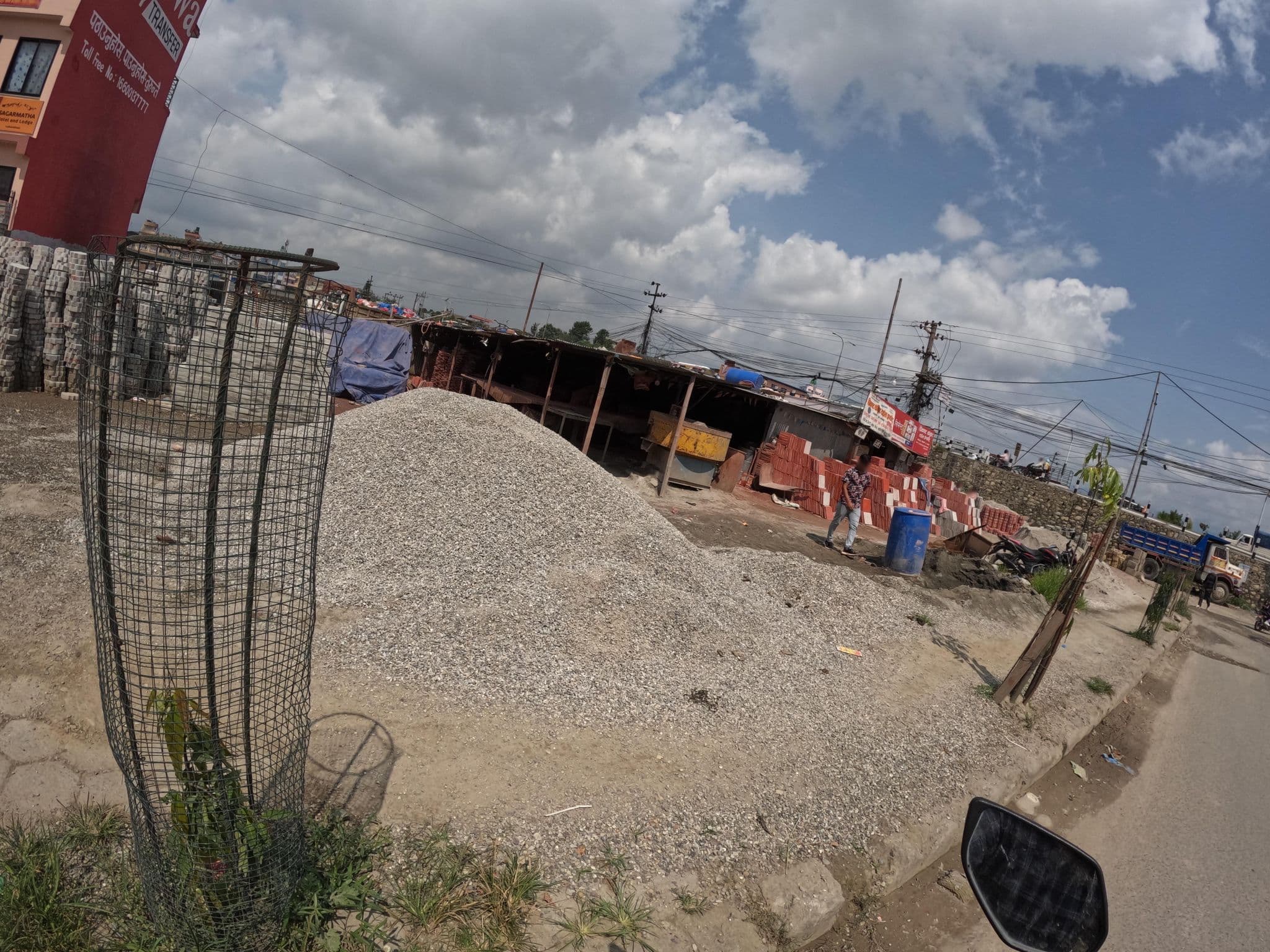 Street view near Sagarmatha Hotel and Lodge, Madhyapur Thimi — © sachin_manandhar (CC BY-SA · Mapillary)
