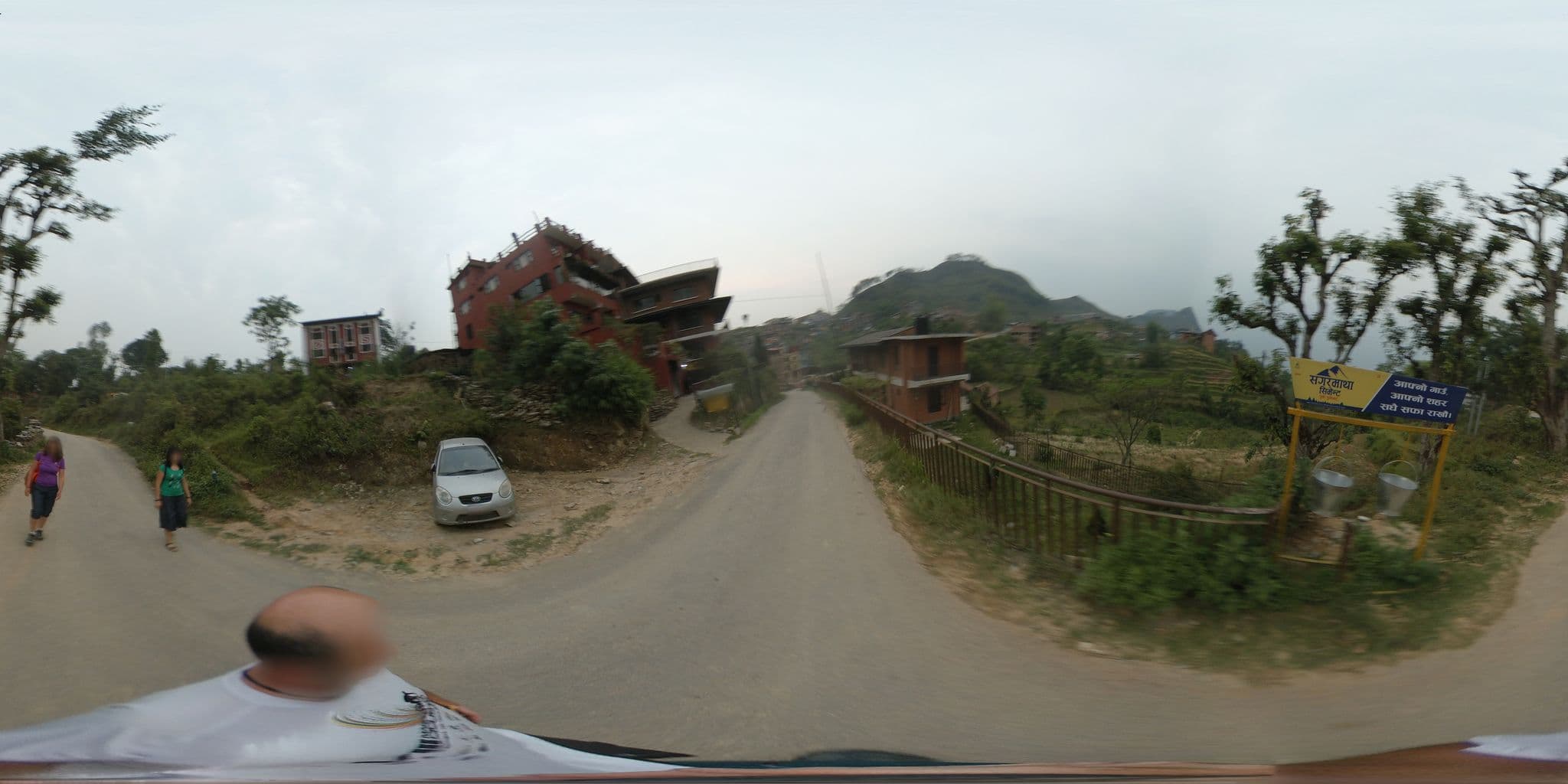 Street view near Hotel Himalayan Hide Way, Bharatpur