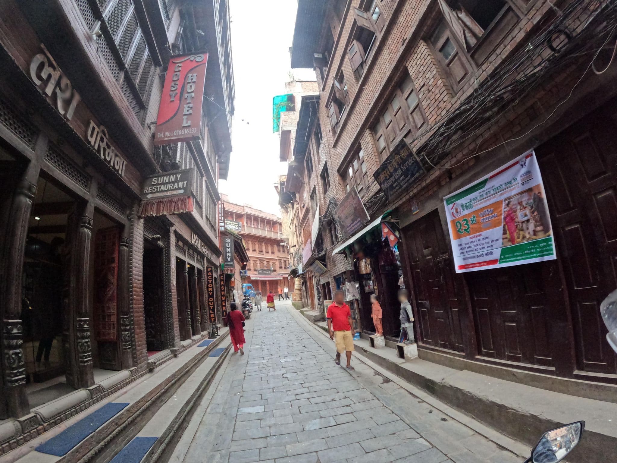 Street view near khwopa Guest House, Madhyapur Thimi — © sachin_manandhar (CC BY-SA · Mapillary)