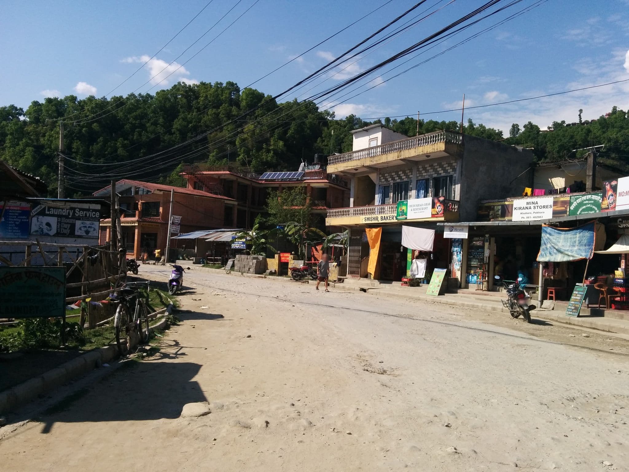 Street view near My dream, Pokhara