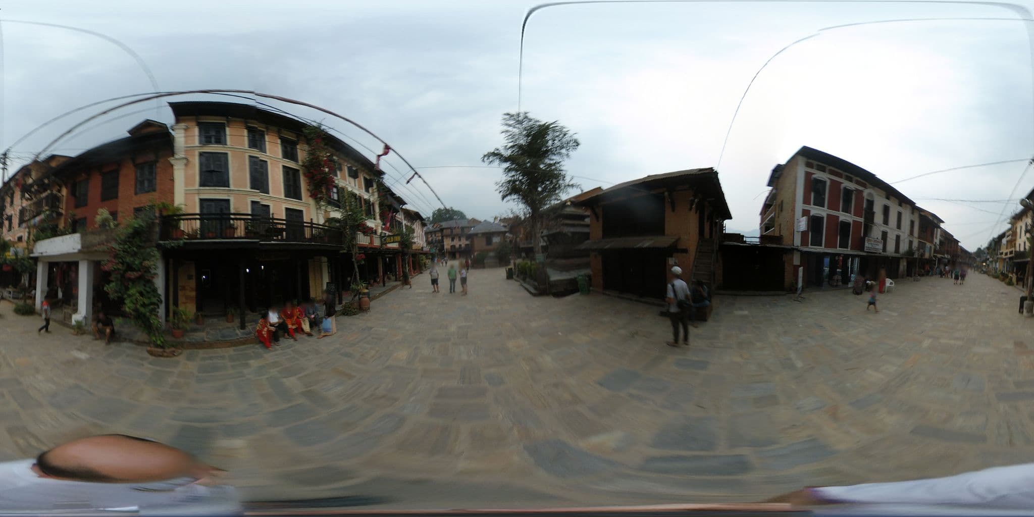 Street view near The Old Inn, Bharatpur