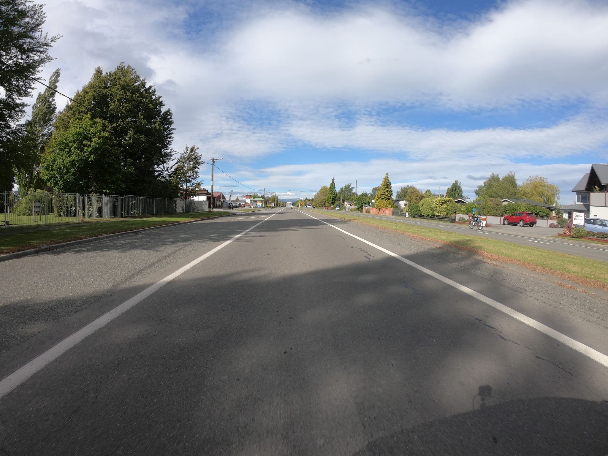 Street view near Cosy Kiwi, Te Anau