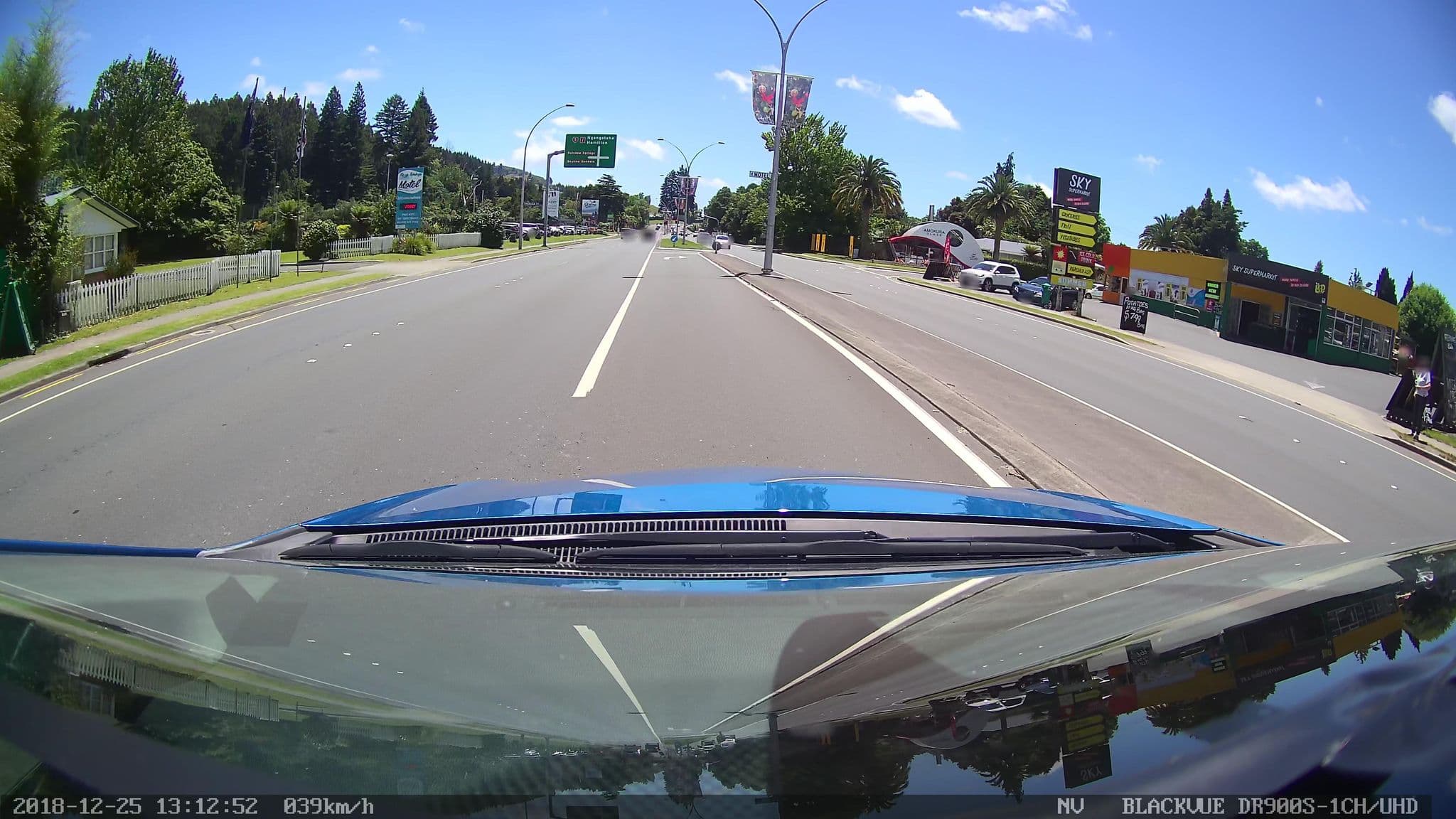 Street view near Fairy Springs Motel, Rotorua — © skillsy (CC BY-SA · Mapillary)