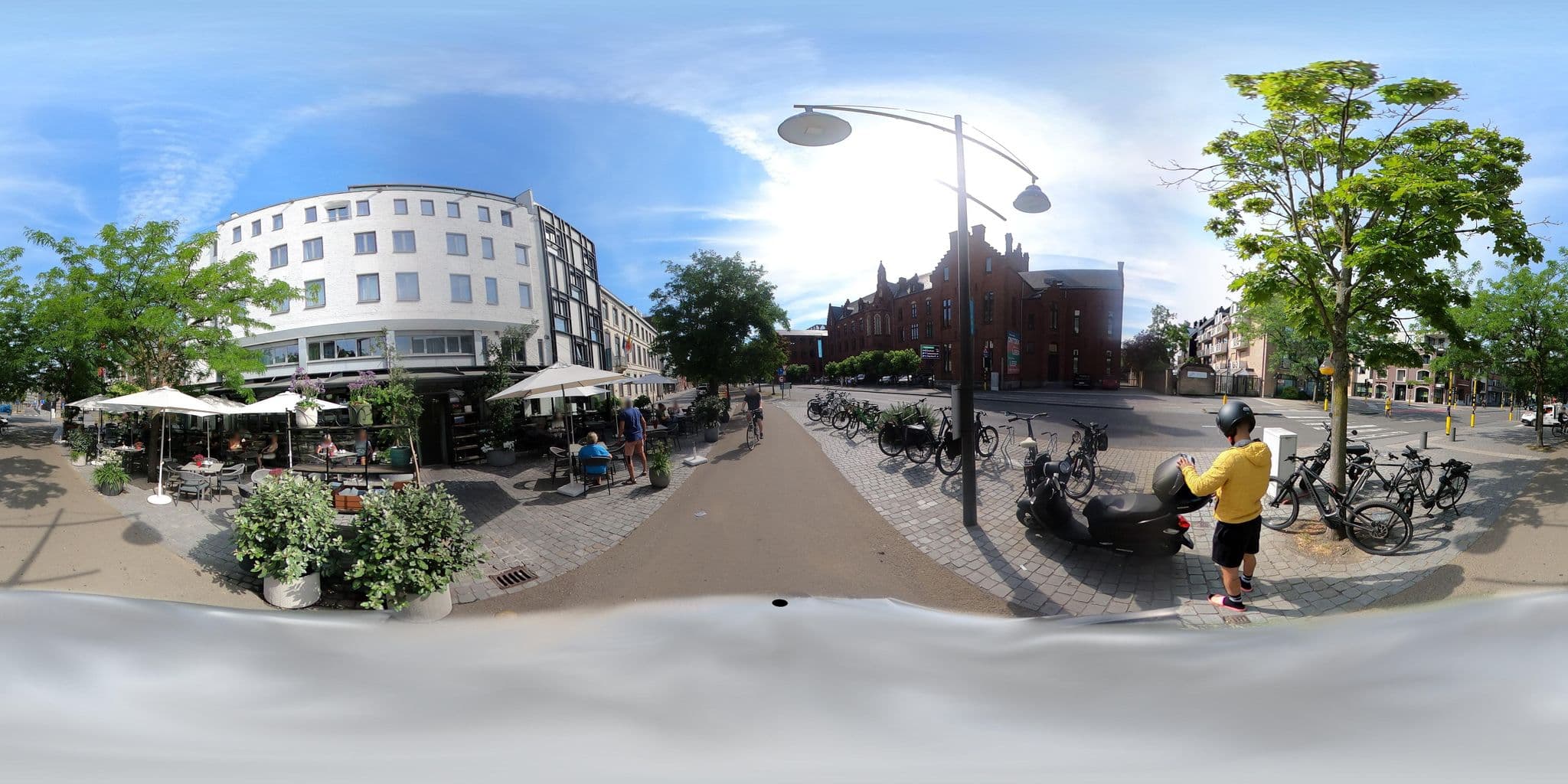 Street view near Hassotel, Hasselt — © Eebie (CC BY-SA · Mapillary)