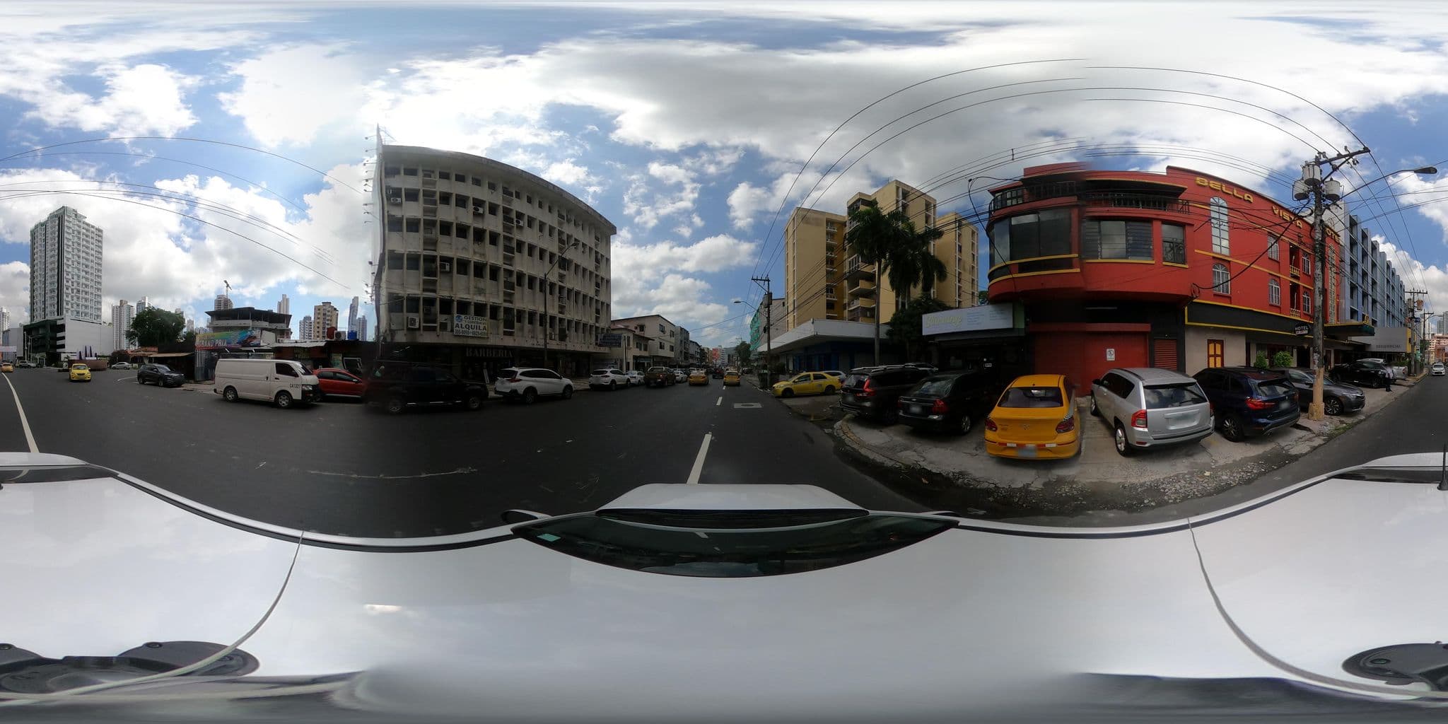 Street view near Hotel Bella Vista, Curundú — © kaart_1 (CC BY-SA · Mapillary)
