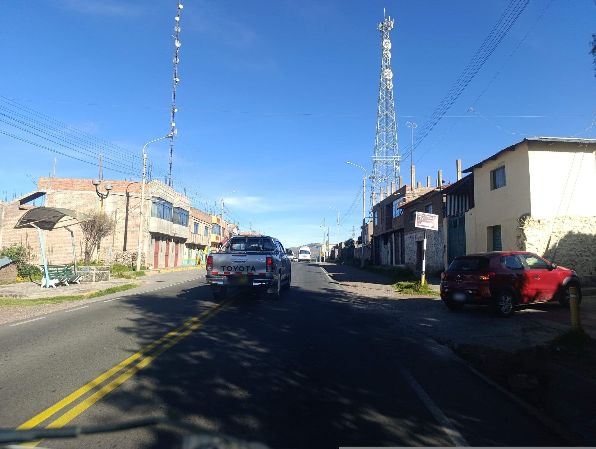 Street view near Taypicala Spa, Puno — © YachayLibreTech (CC BY-SA · Mapillary)