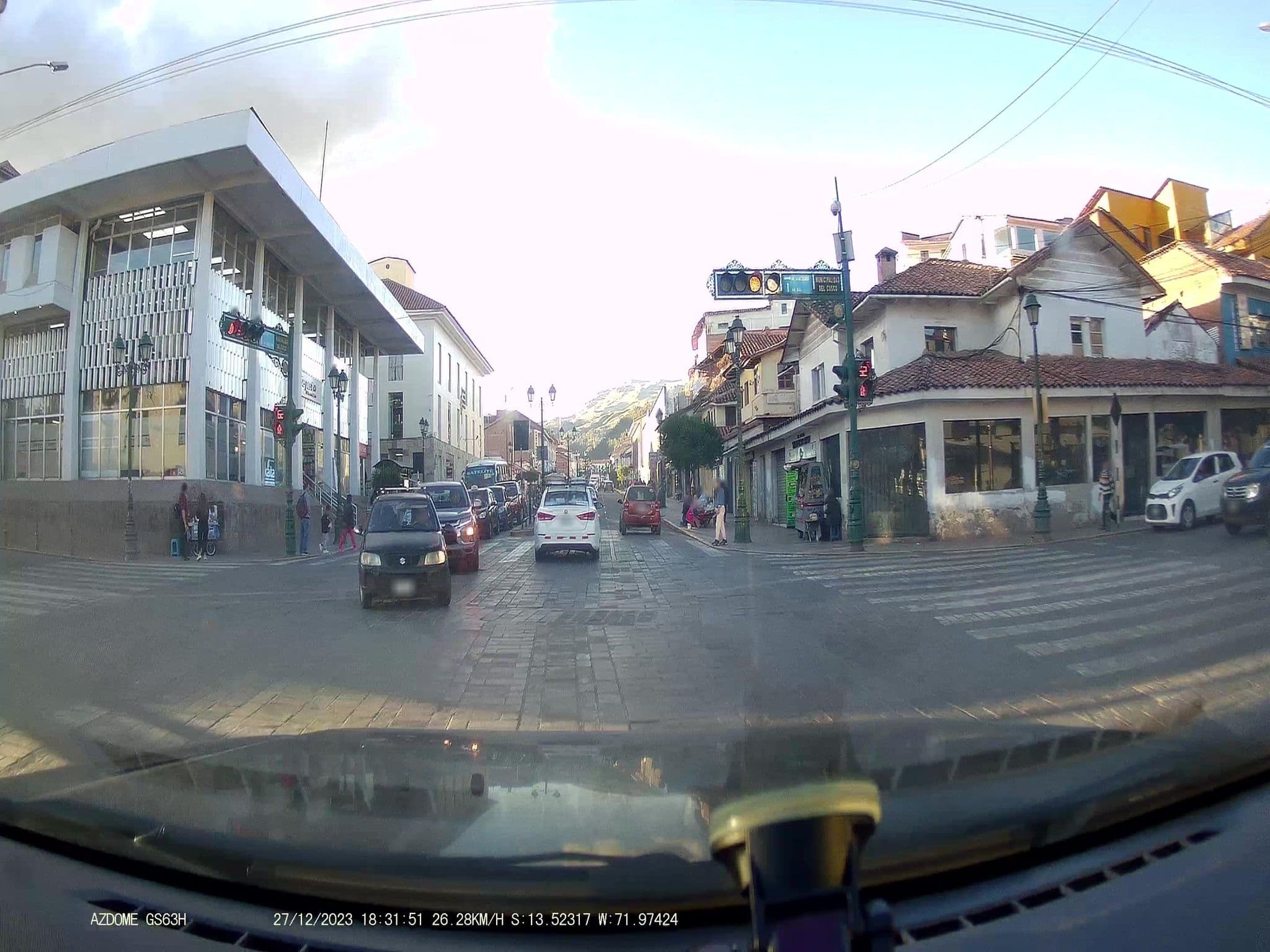 Street view near hospedaje Garcilaso, Wanchaq