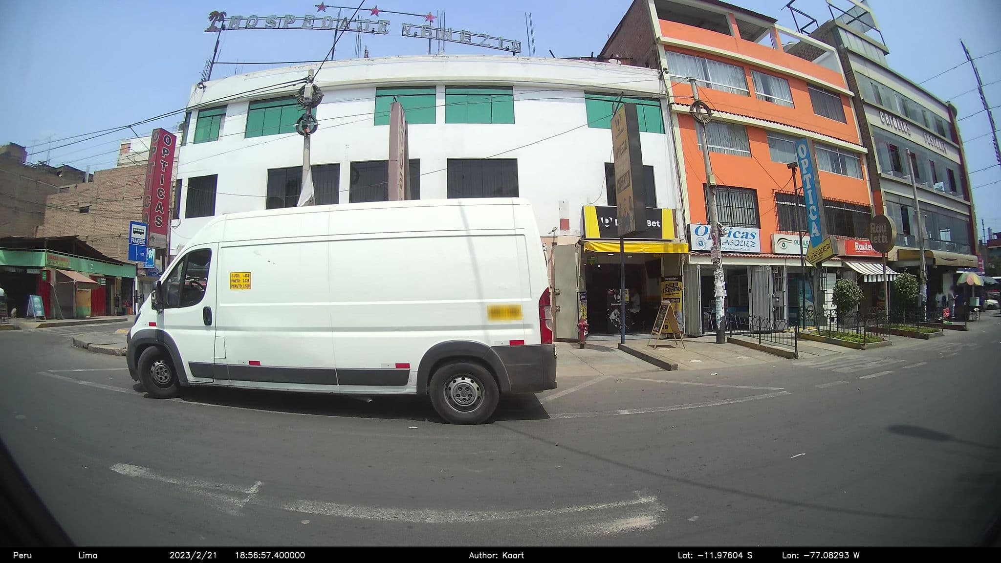 Street view near Hospedaje Venezia, Independencia — © kaart_2 (CC BY-SA · Mapillary)