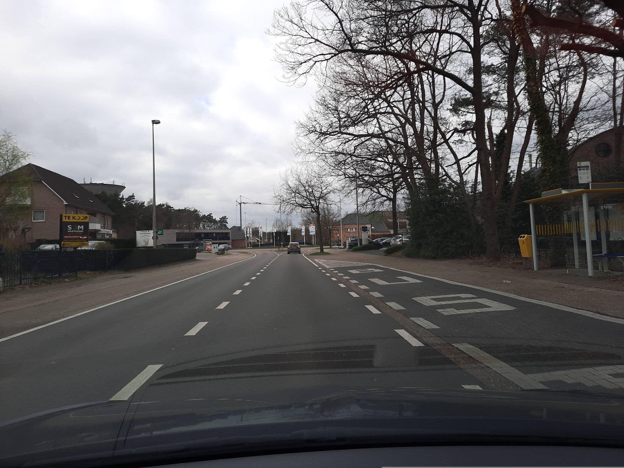 Street view near Hotel Monika, Zutendaal — © Lowiekse (CC BY-SA · Mapillary)