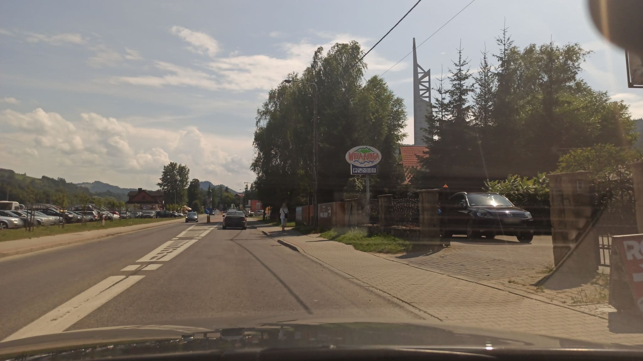 Street view near Willa Kinga, Krościenko nad Dunajcem — © gandal543 (CC BY-SA · Mapillary)