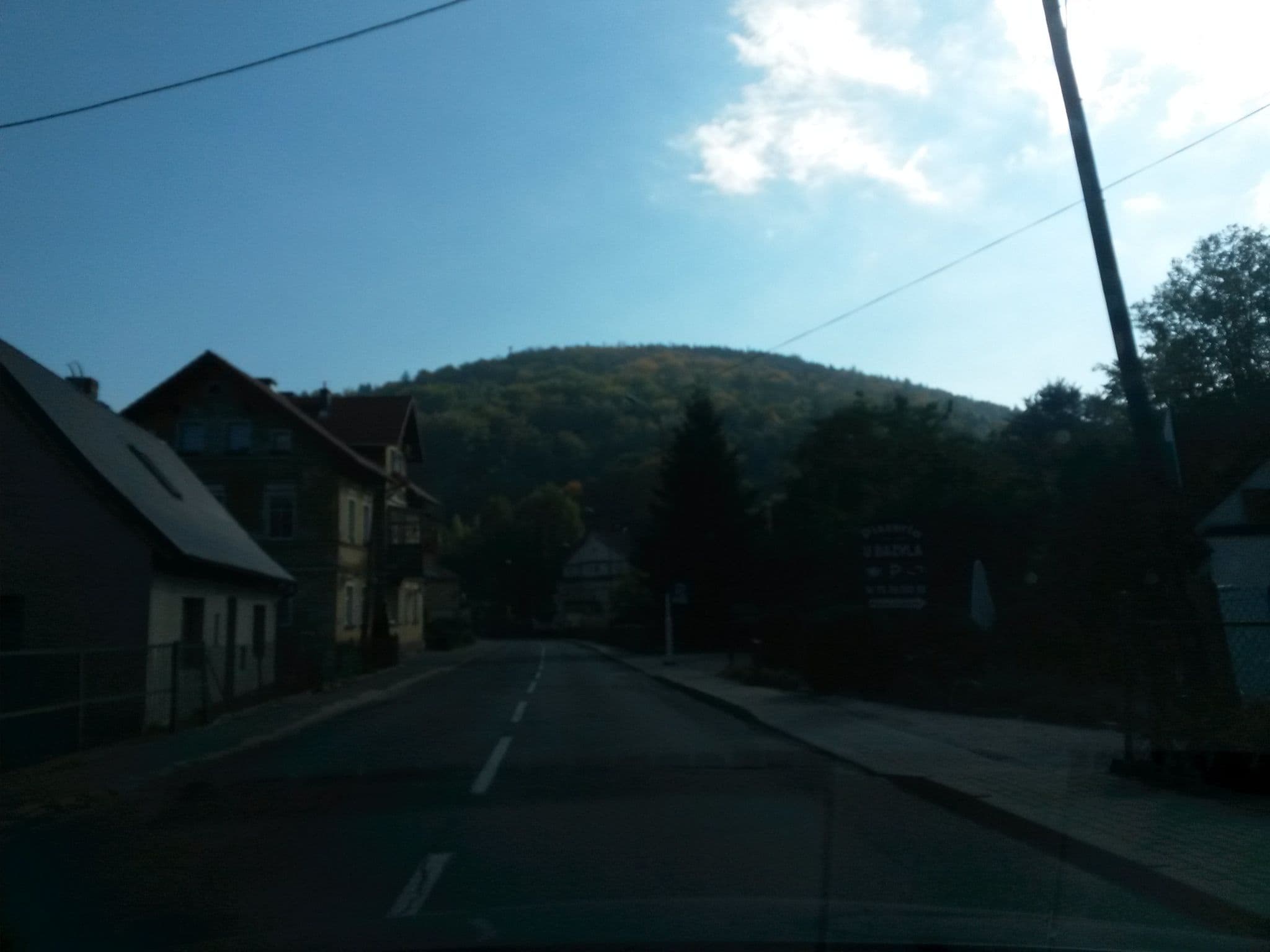 Street view near u Bazyla, Piechowice — © bacza (CC BY-SA · Mapillary)