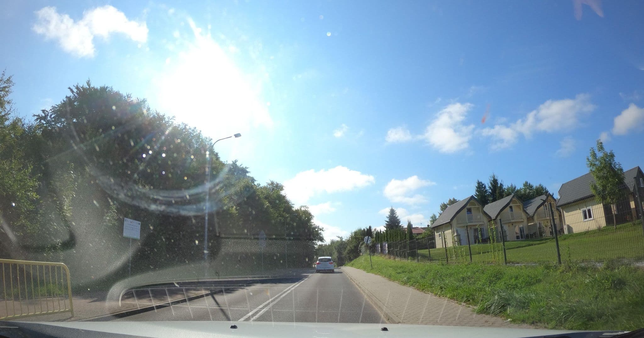 Street view near Perłowe Wzgórze, Ustronie Morskie