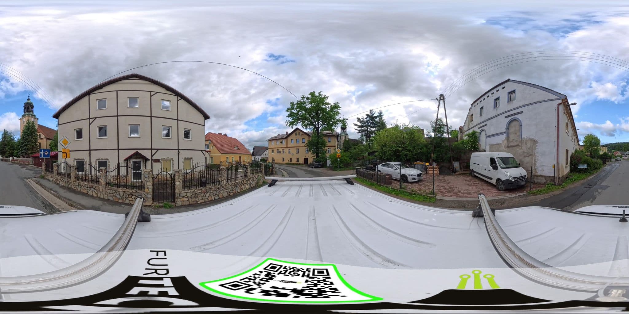 Street view near Halny, Sosnówka — © Davvid23 (CC BY-SA · Mapillary)