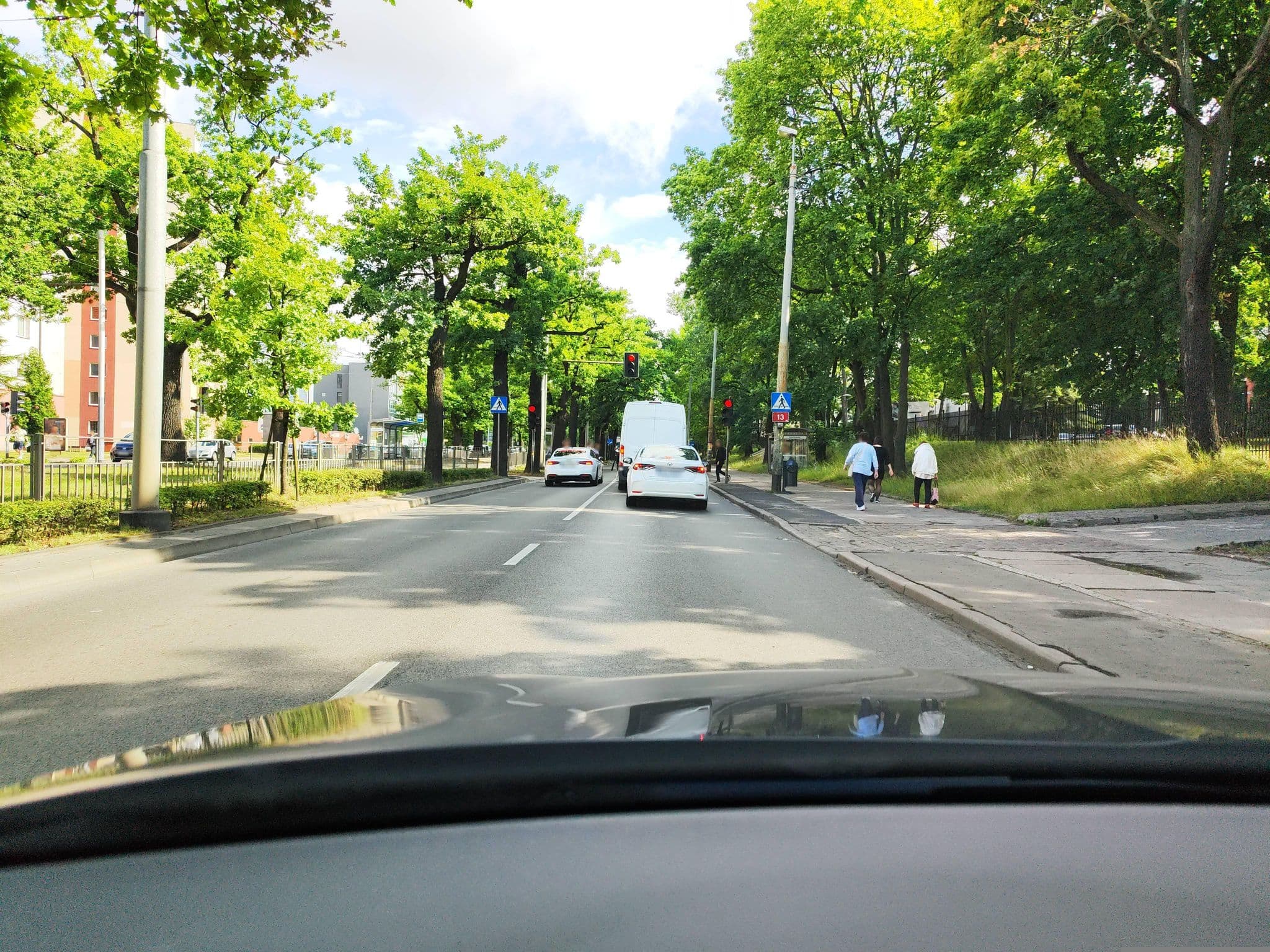 Street view near Hostel w Koszarach Wiktorii, Świerczewo — © d3mol3k (CC BY-SA · Mapillary)