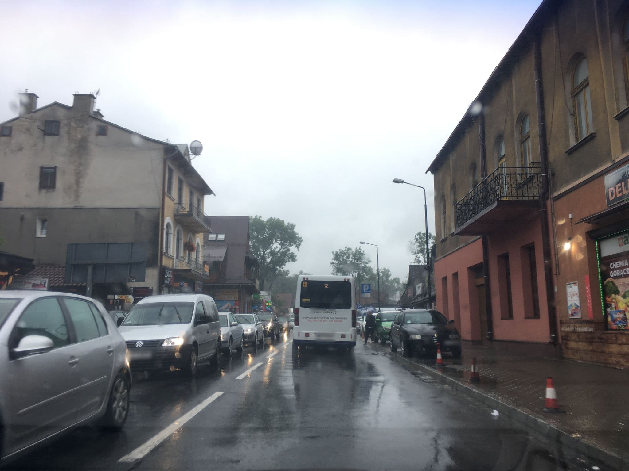 Street view near Willa Monte Rosa, Zakopane
