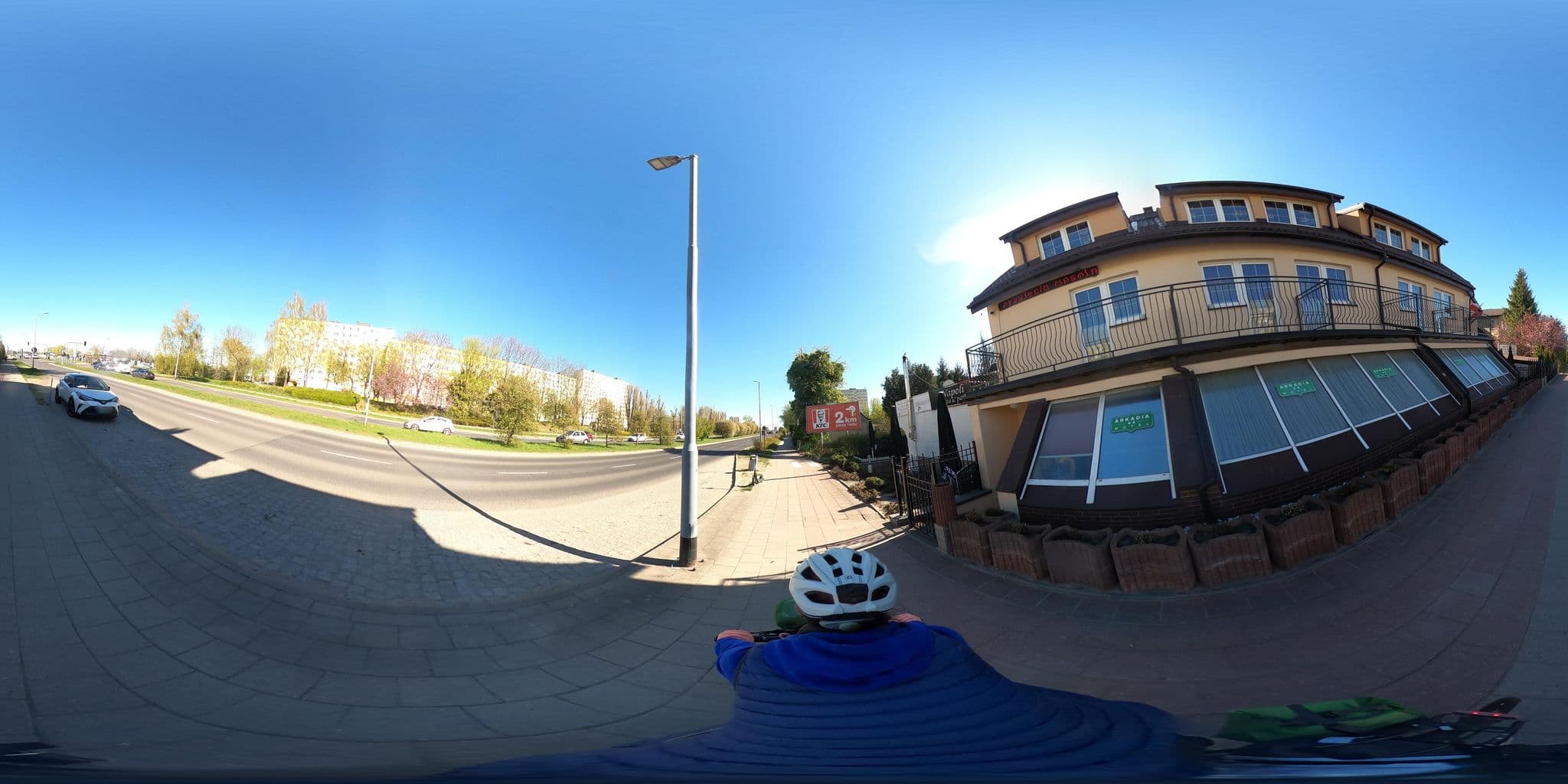 Street view near ARKADIA, Koszalin — © magda84 (CC BY-SA · Mapillary)