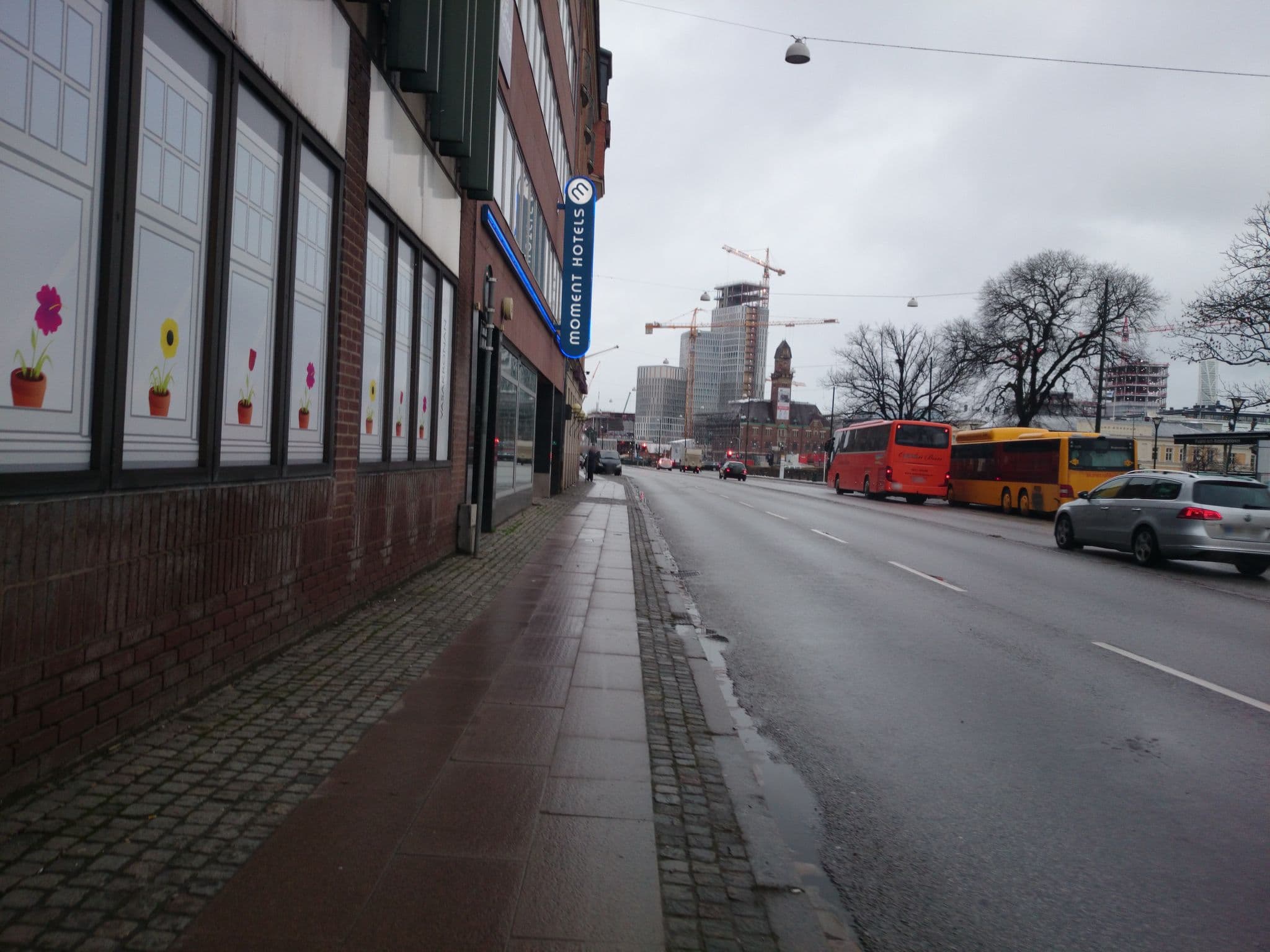 Street view near Moment Hotels, Malmö — © peterneubauer (CC BY-SA · Mapillary)