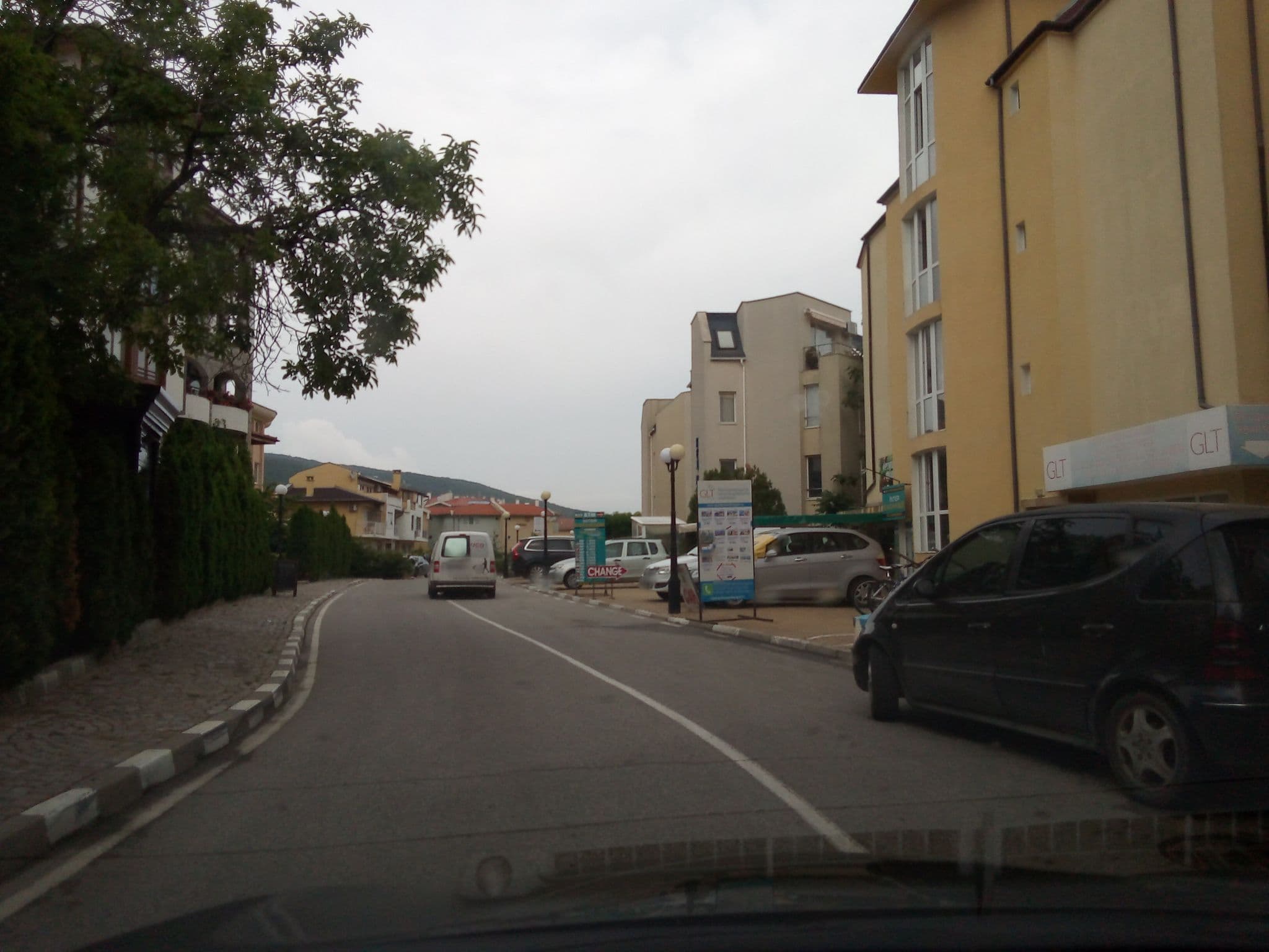 Street view near Olympic apartments, Sveti Vlas