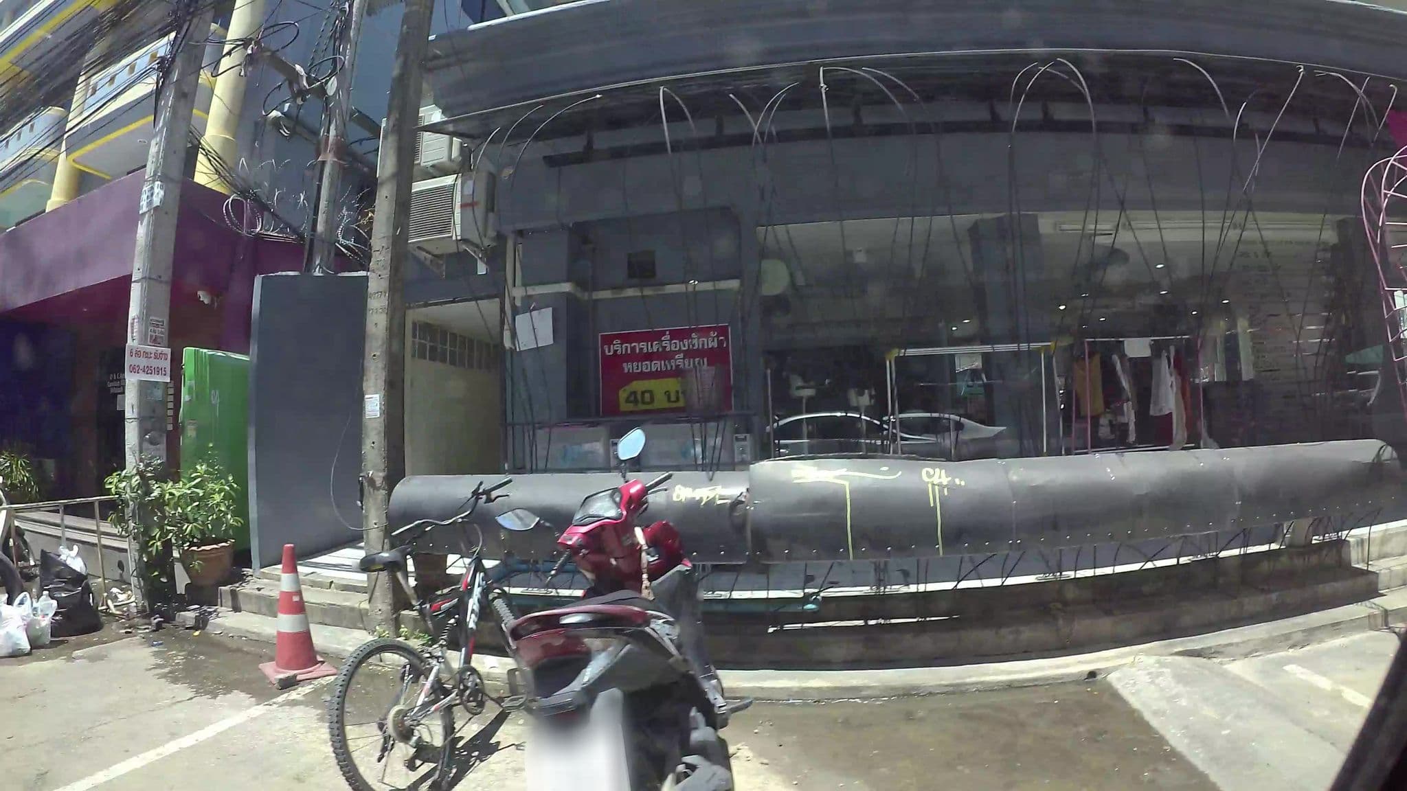 Street view near Flamingo Hotel, Pattaya