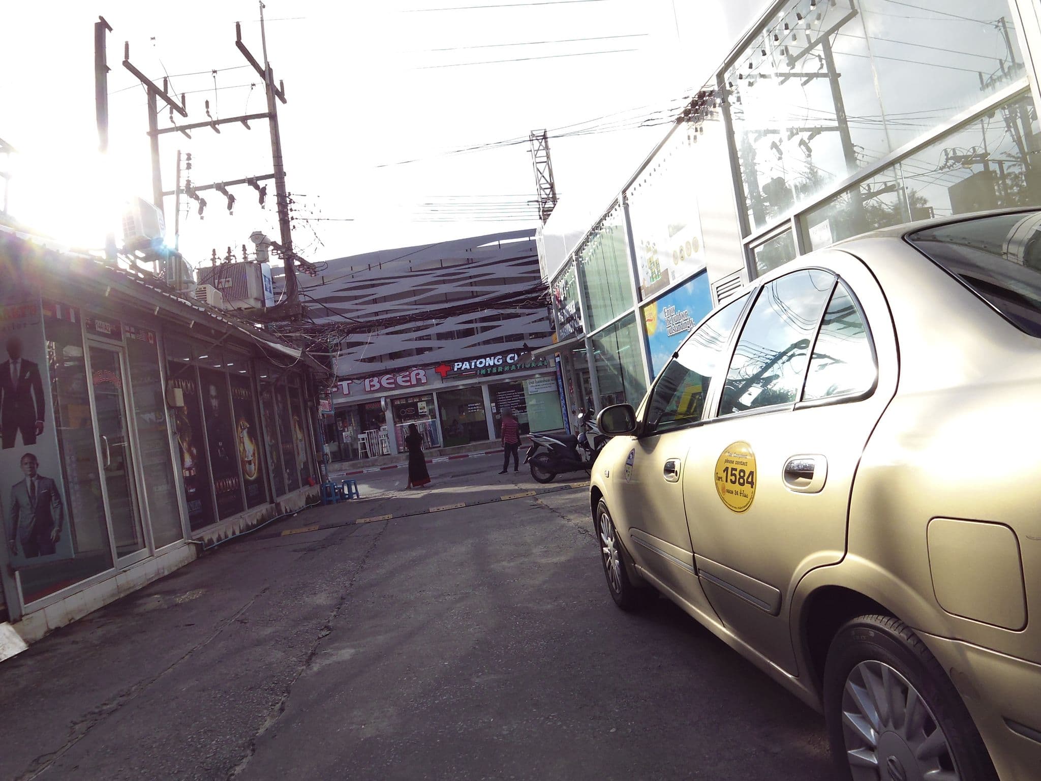 Street view near Patong Backpacker Hostel, Patong