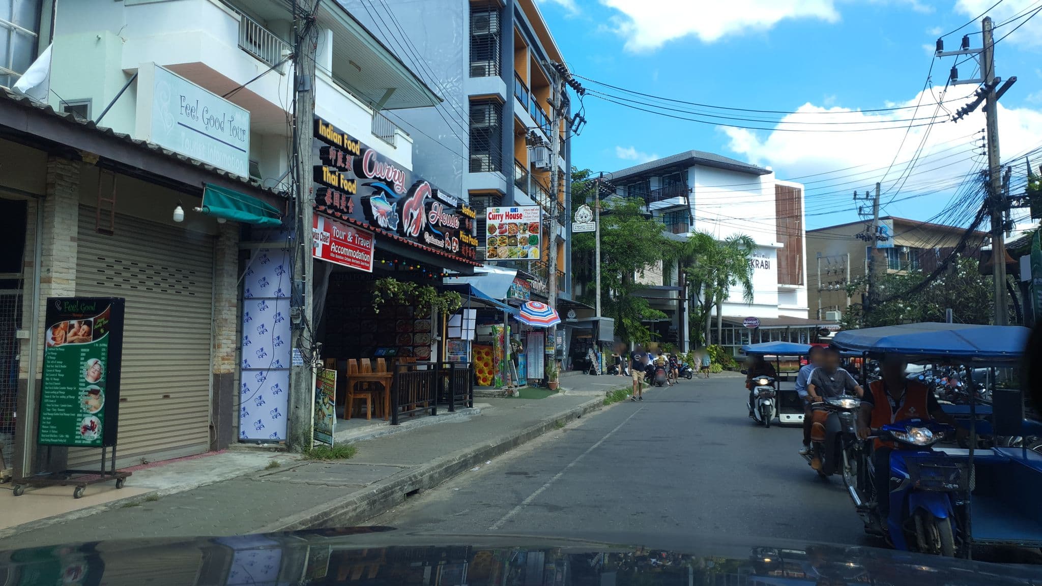 Street view near Centara Anda Dhevi Resort & Spa, Ban Ao Nang