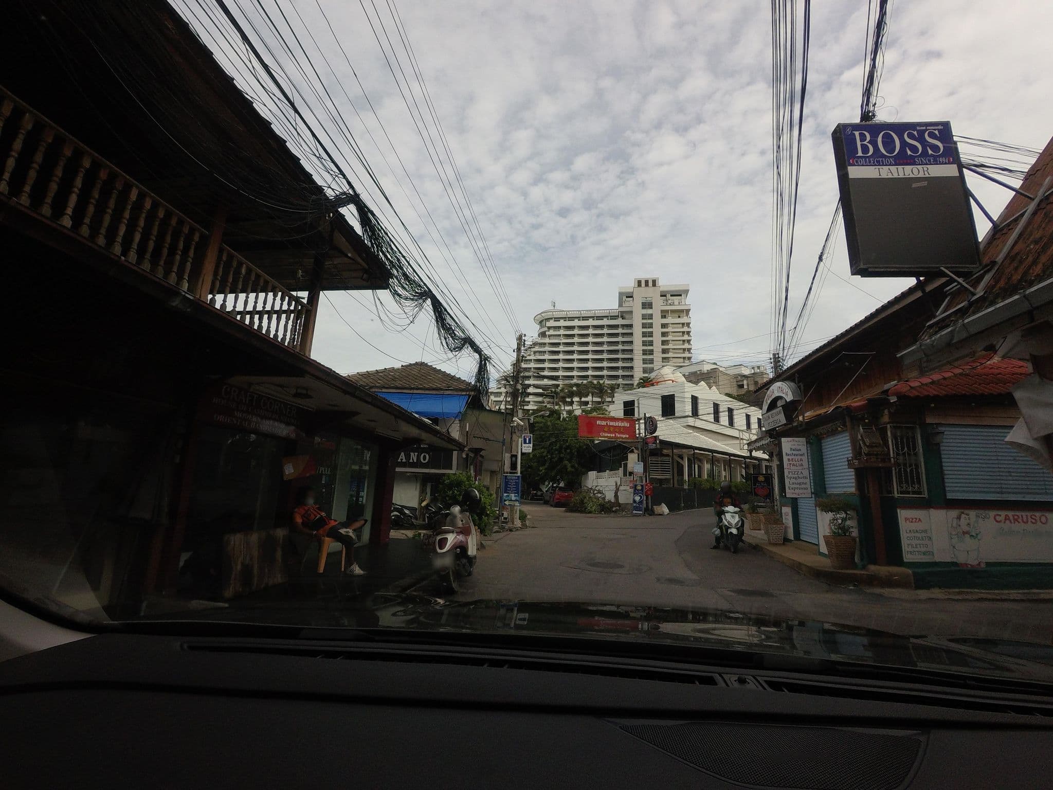 Street view near Sirima Guesthouse, Hua Hin