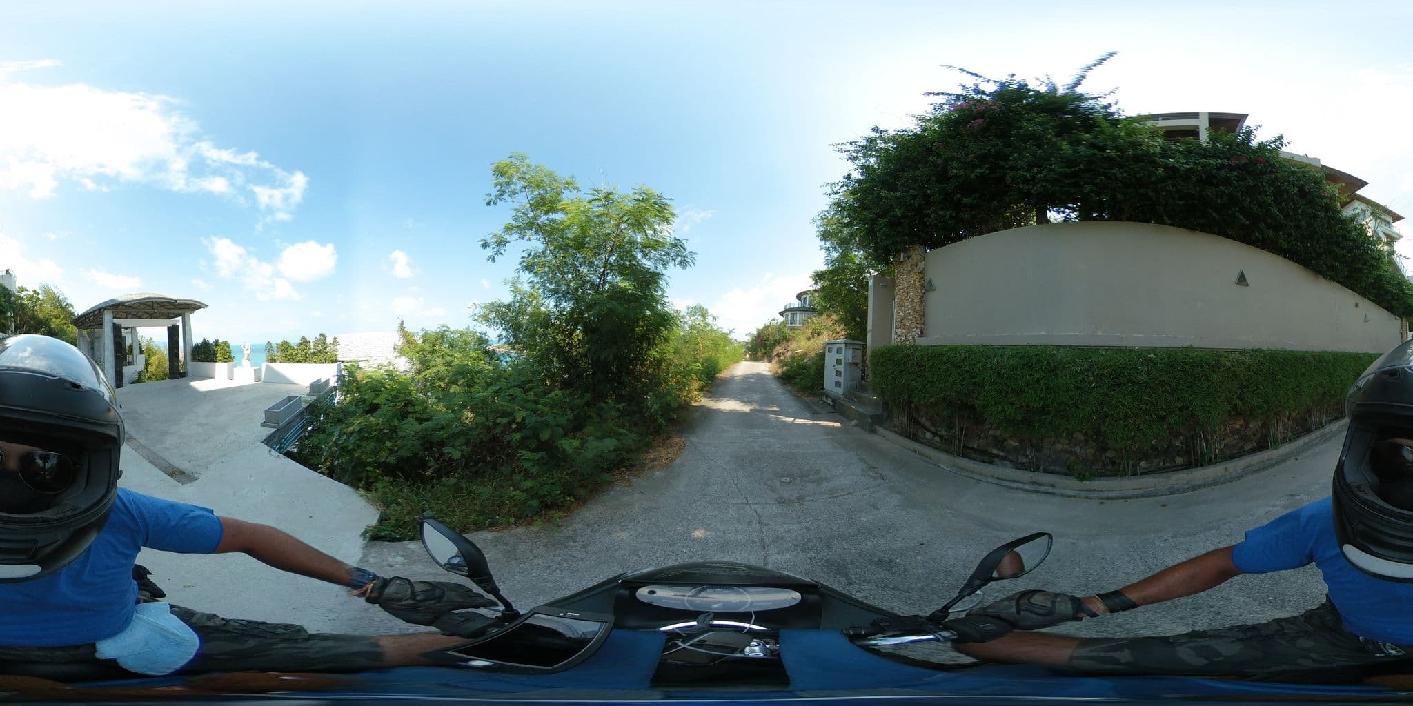 Street view near Villa Callisto, Ko Samui