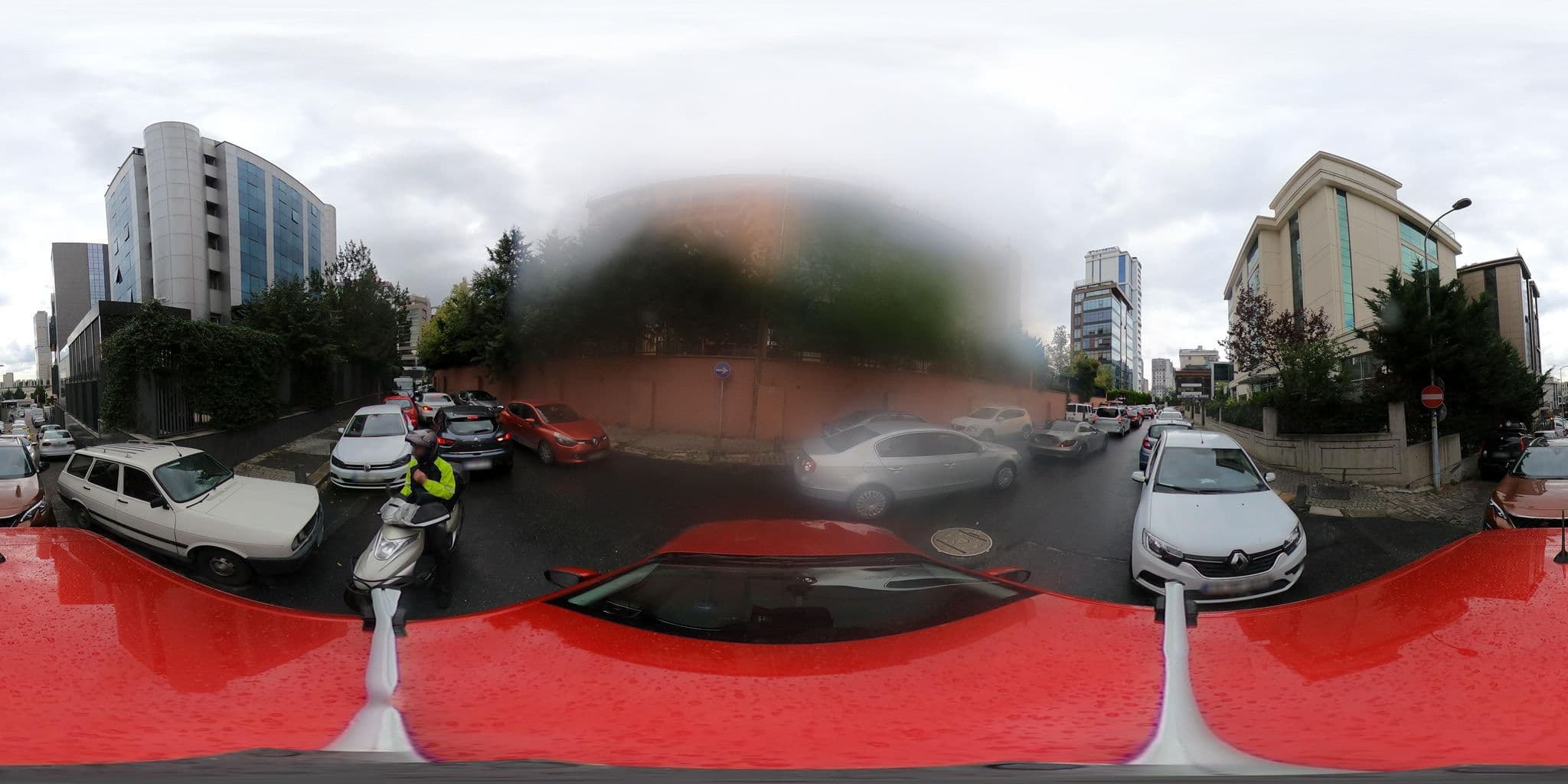 Street view near Zübeyde Hanım Öğretmen Evi ve ASO, Ataşehir — © ademturkmen (CC BY-SA · Mapillary)