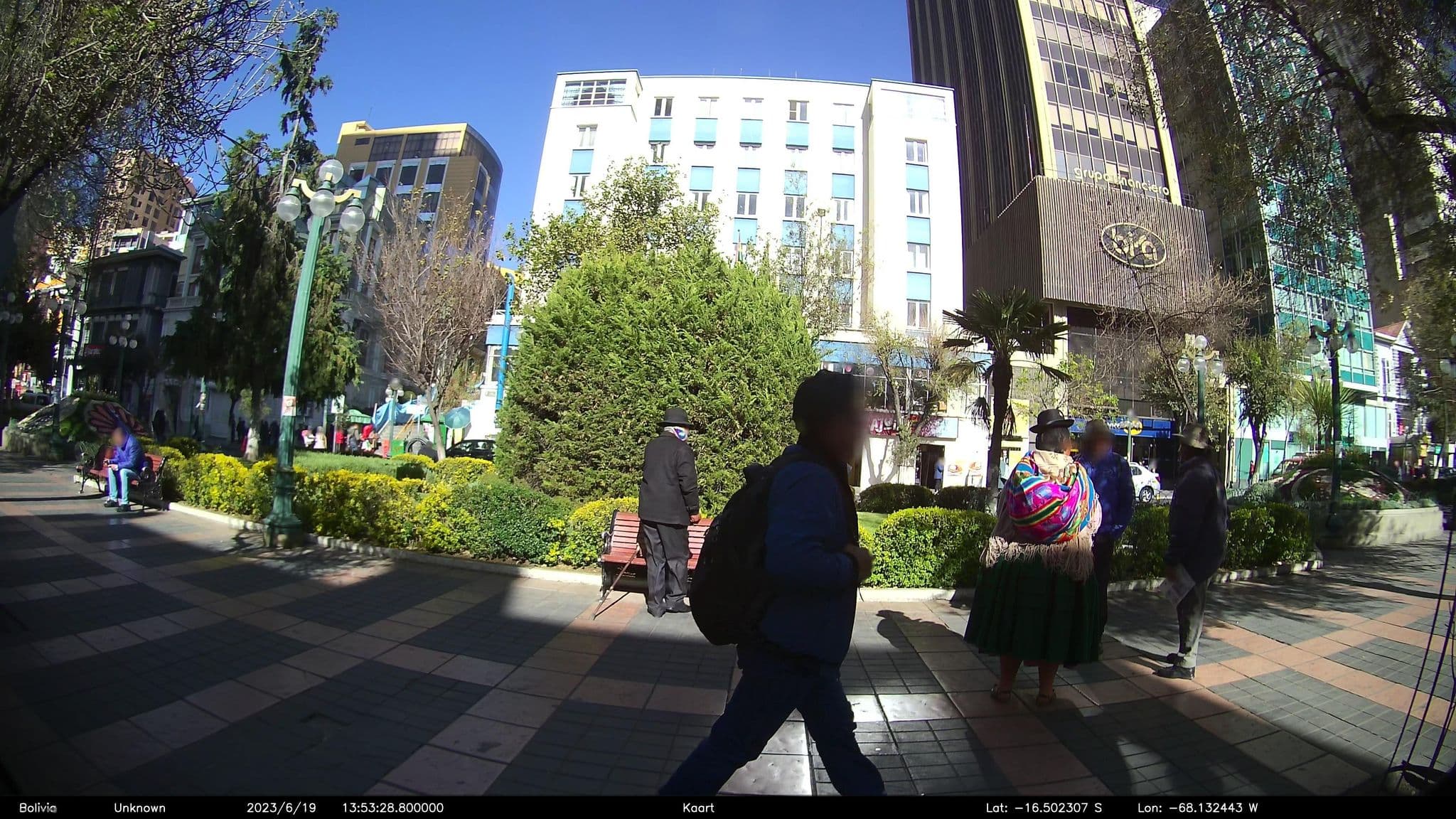 Street view near John Wesley, La Paz