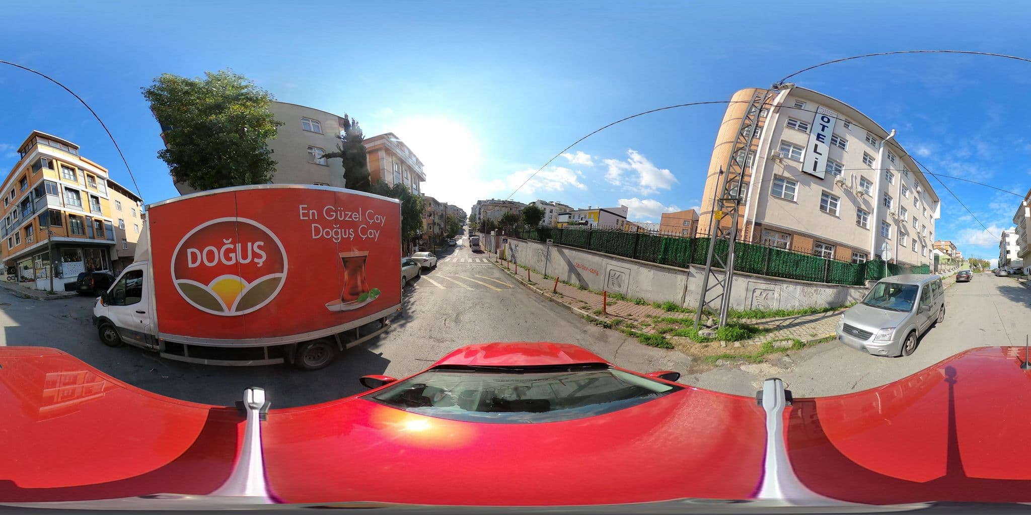 Street view near Selahaddin Eyyubi Mesleki ve Teknik Anadolu Lisesi ve Uygulama Oteli, Sultangazi — © ademturkmen (CC BY-SA · Mapillary)