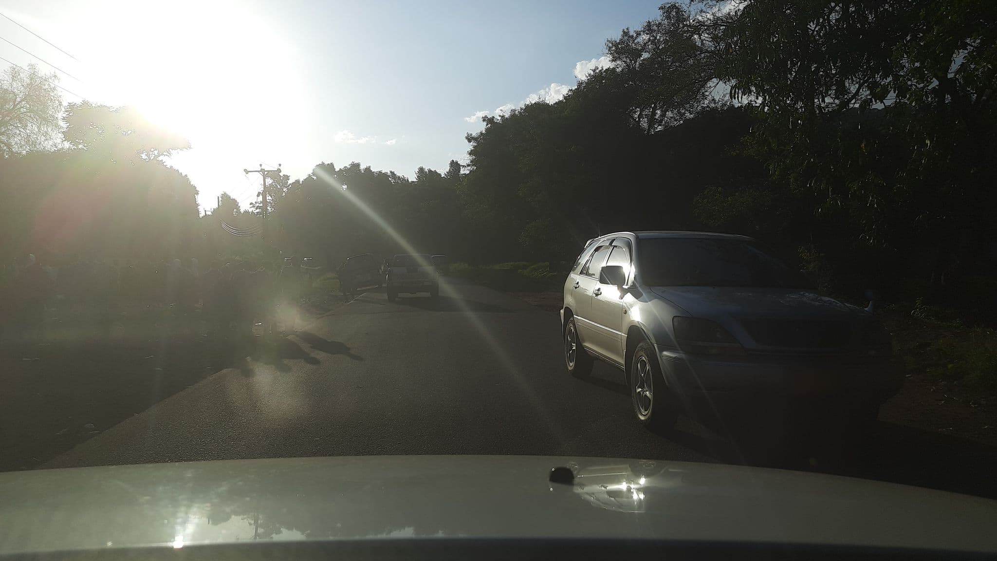 Street view near Masai Camp, Arusha