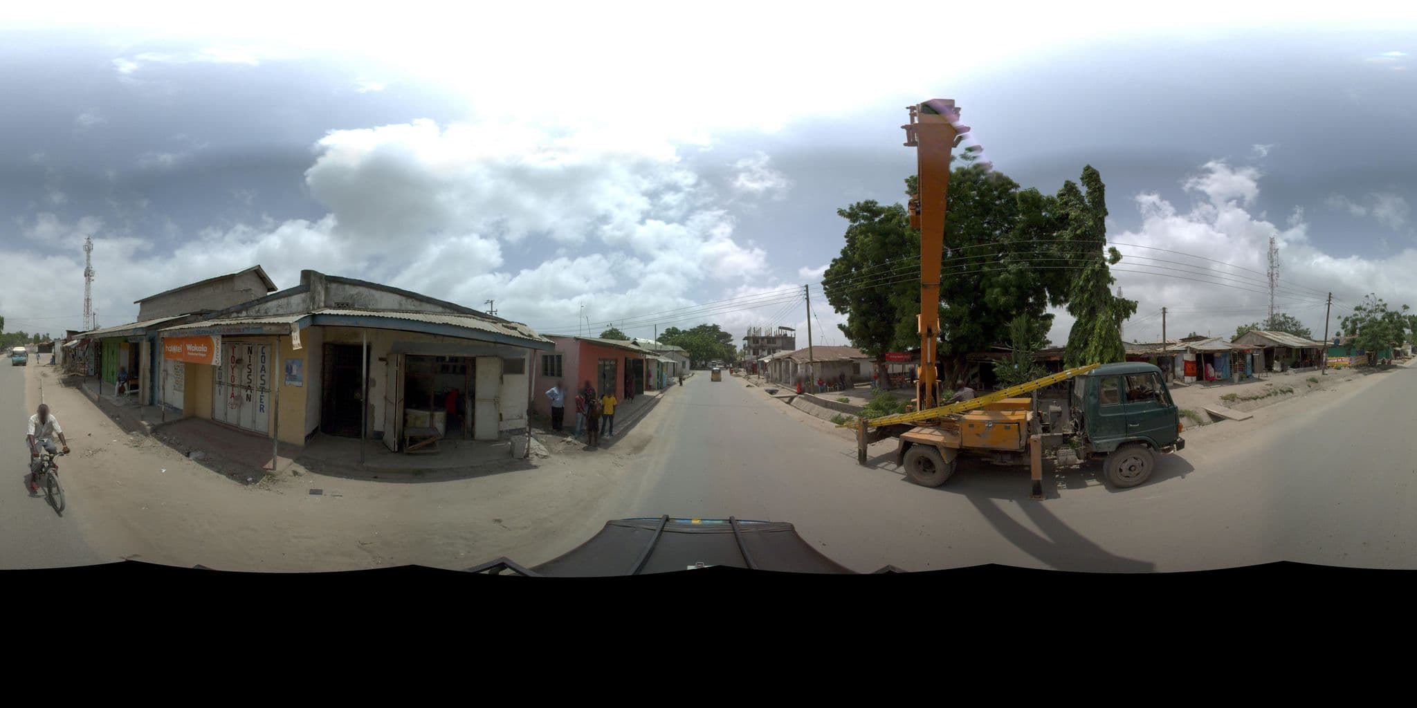 Street view near Upendo Guest House, Magomeni