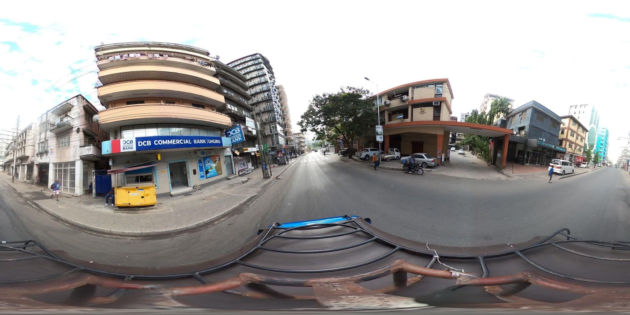 Street view near Calist Hotel, Dar es Salaam