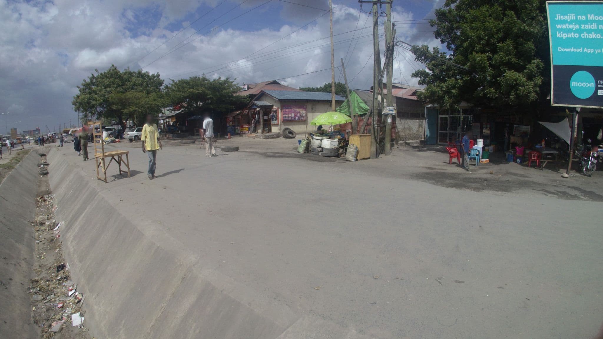 Street view near Agivea guesthouse, Dar es Salaam